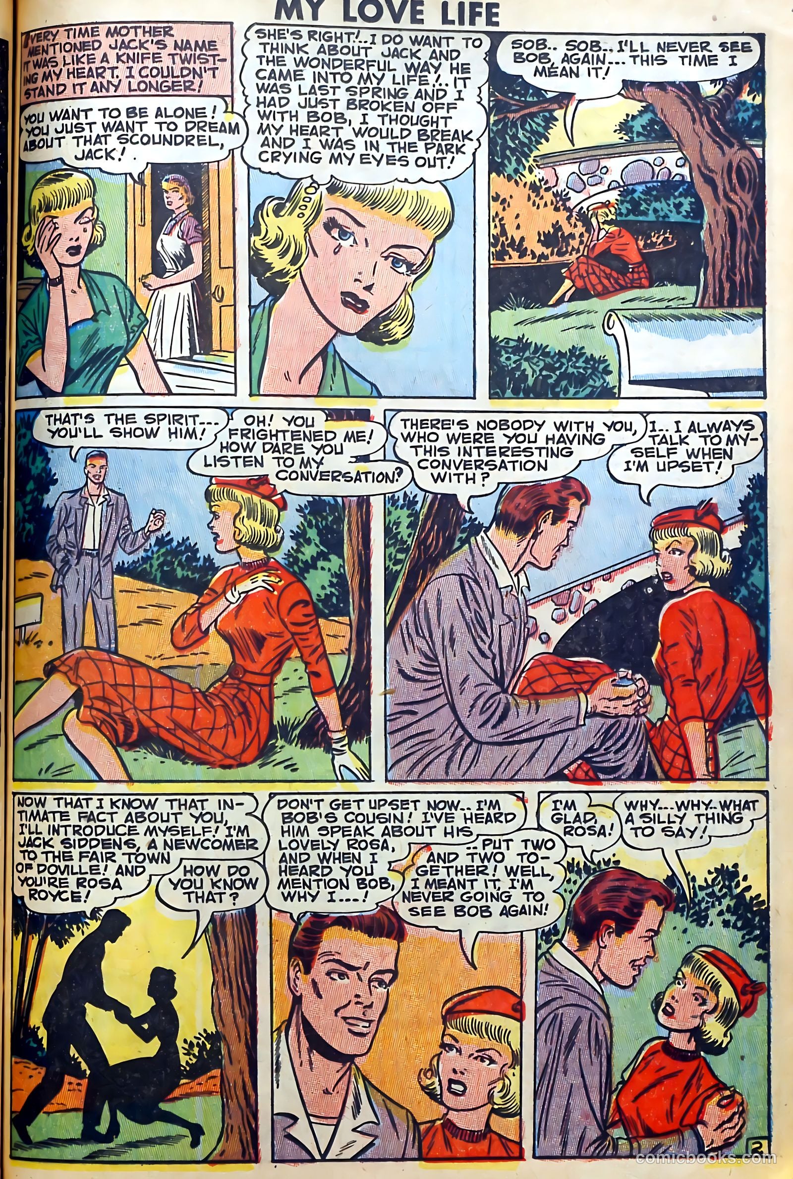 Romantic Thrills #1 (1950) — page 77 of 132