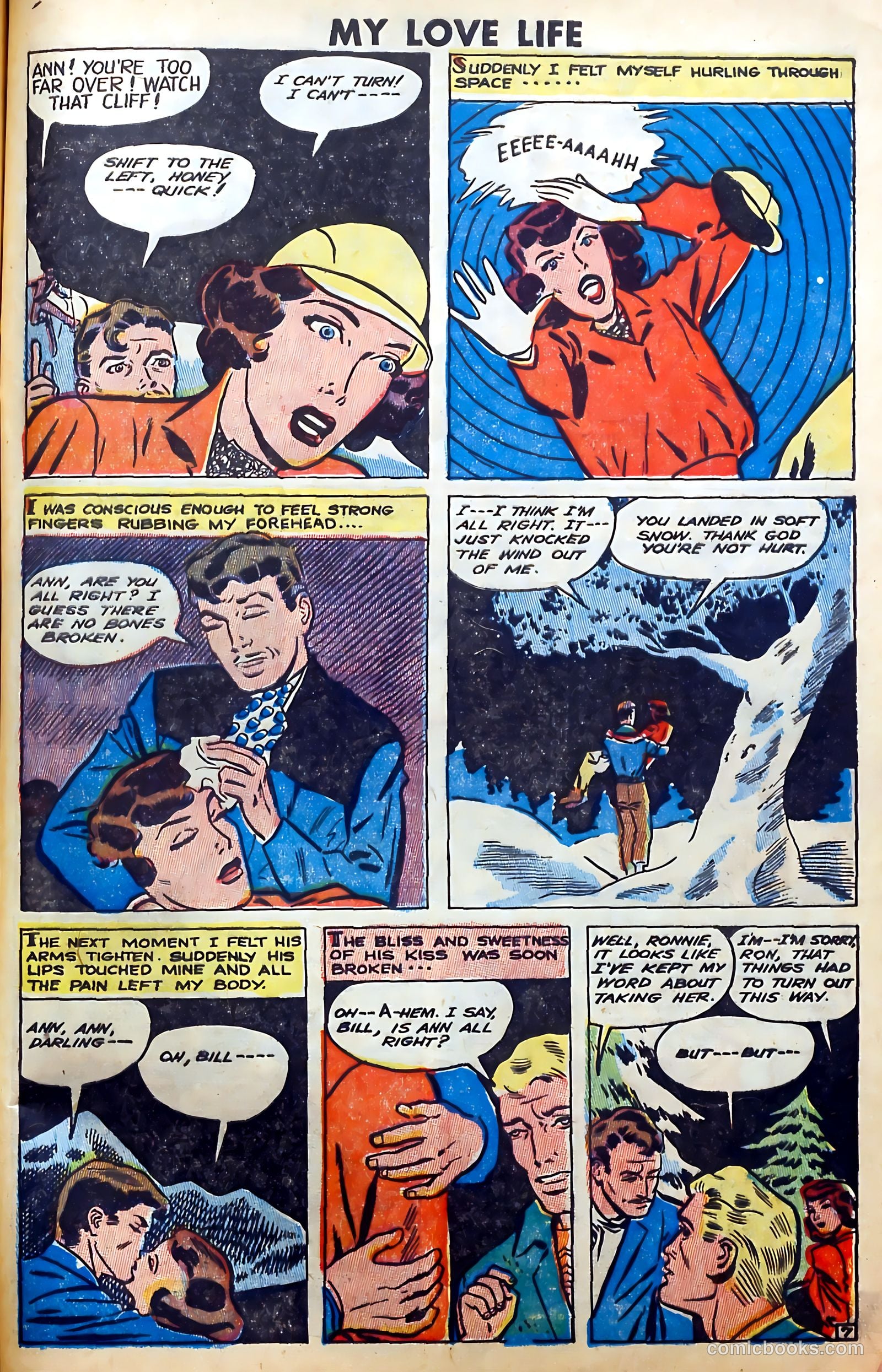 Romantic Thrills #1 (1950) — page 93 of 132