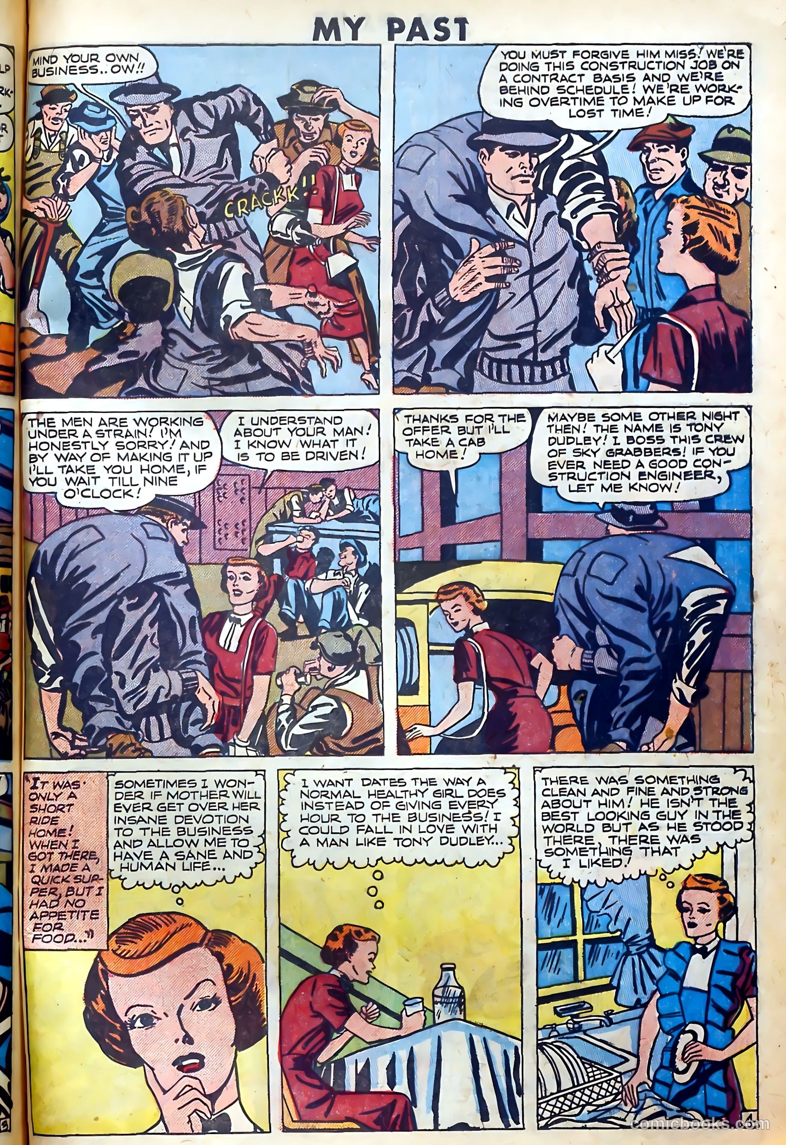 Romantic Thrills #1 (1950) — page 101 of 132