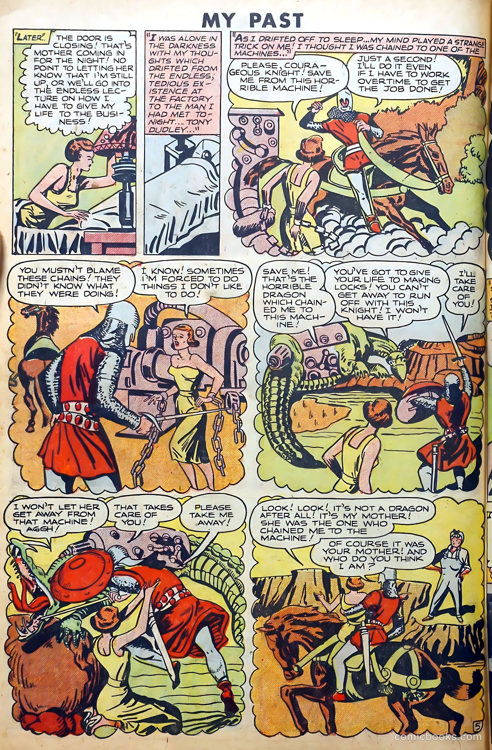 Romantic Thrills #1 (1950) — page 102 of 132