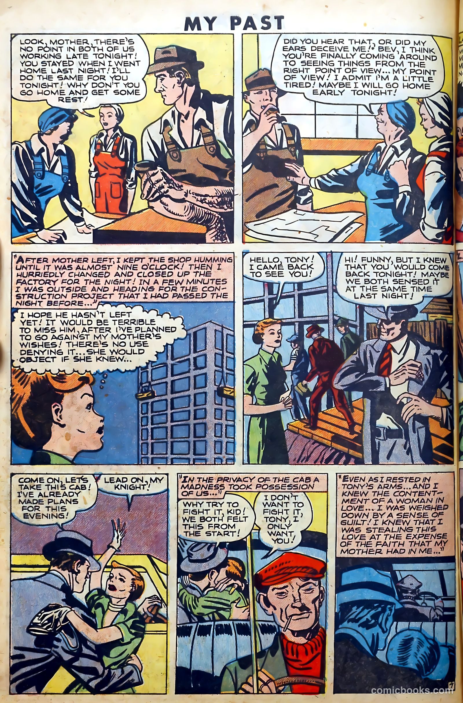 Romantic Thrills #1 (1950) — page 104 of 132