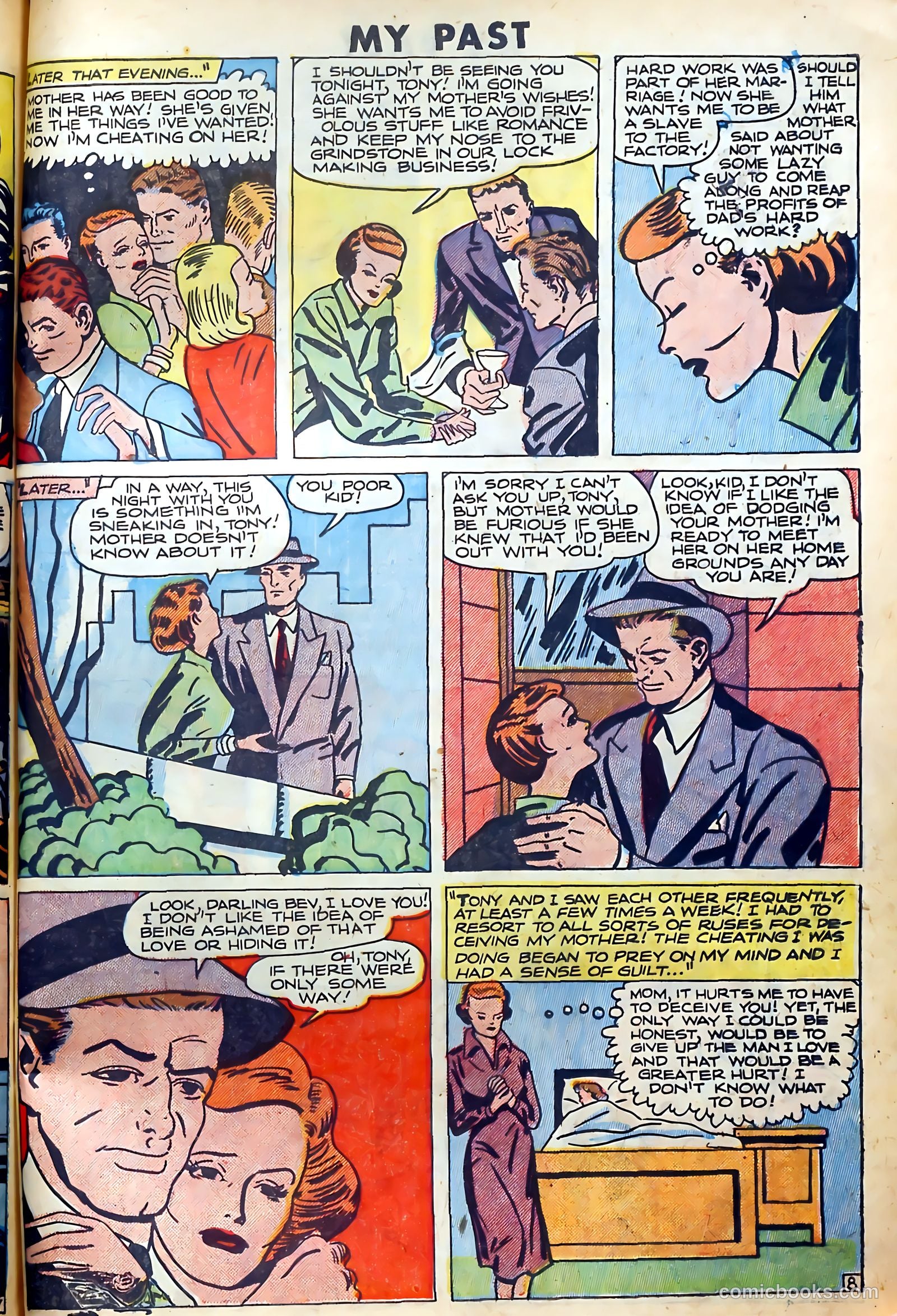 Romantic Thrills #1 (1950) — page 105 of 132