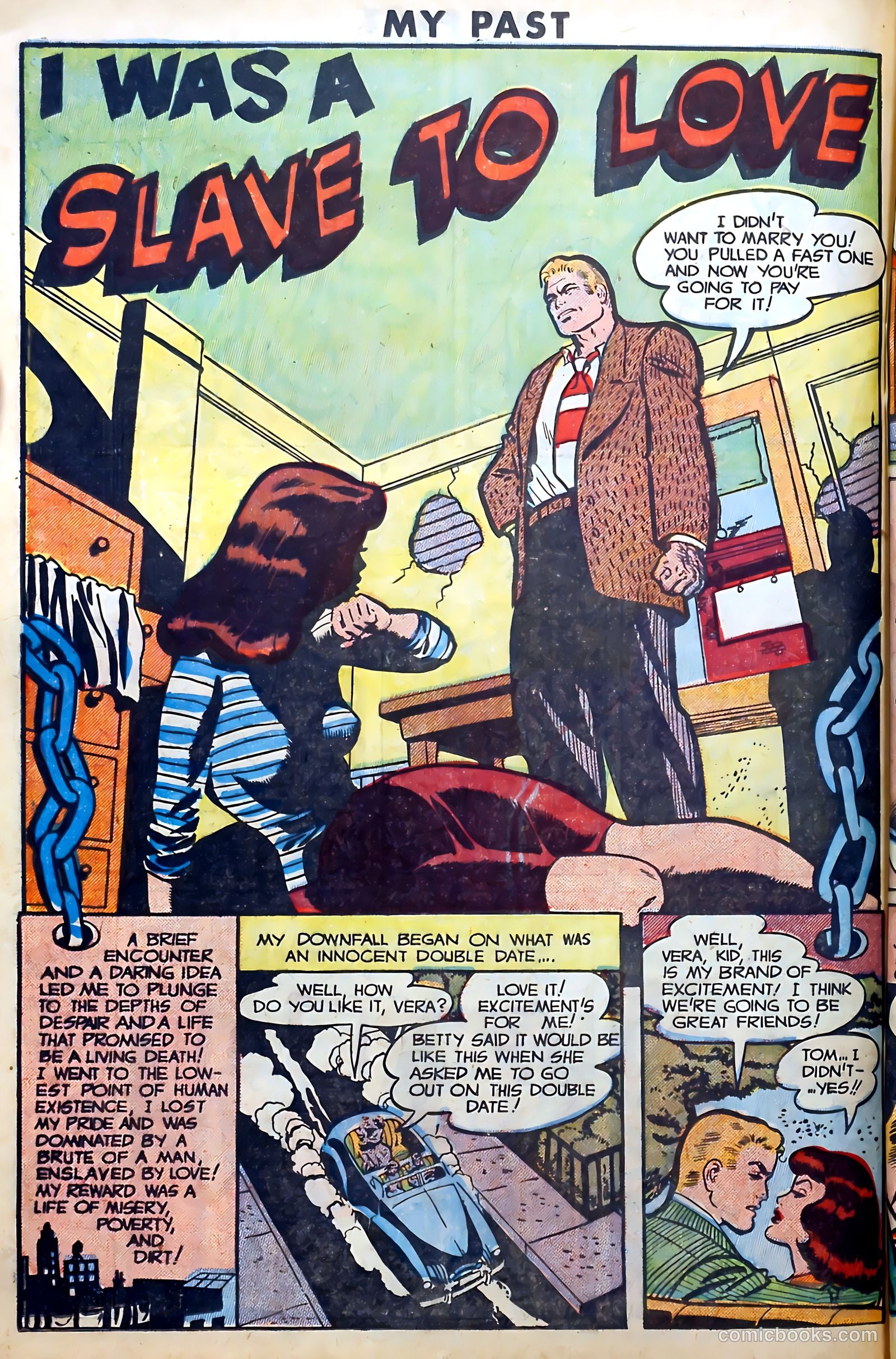 Romantic Thrills #1 (1950) — page 108 of 132