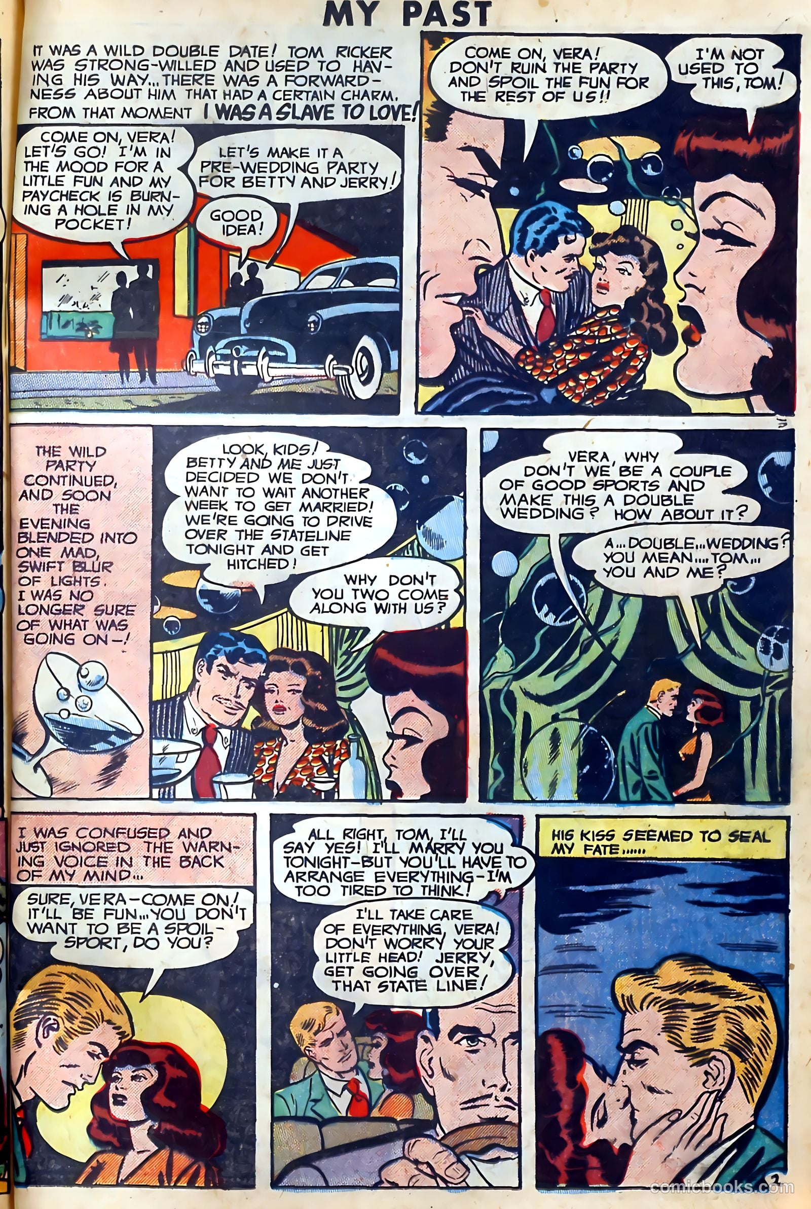 Romantic Thrills #1 (1950) — page 109 of 132
