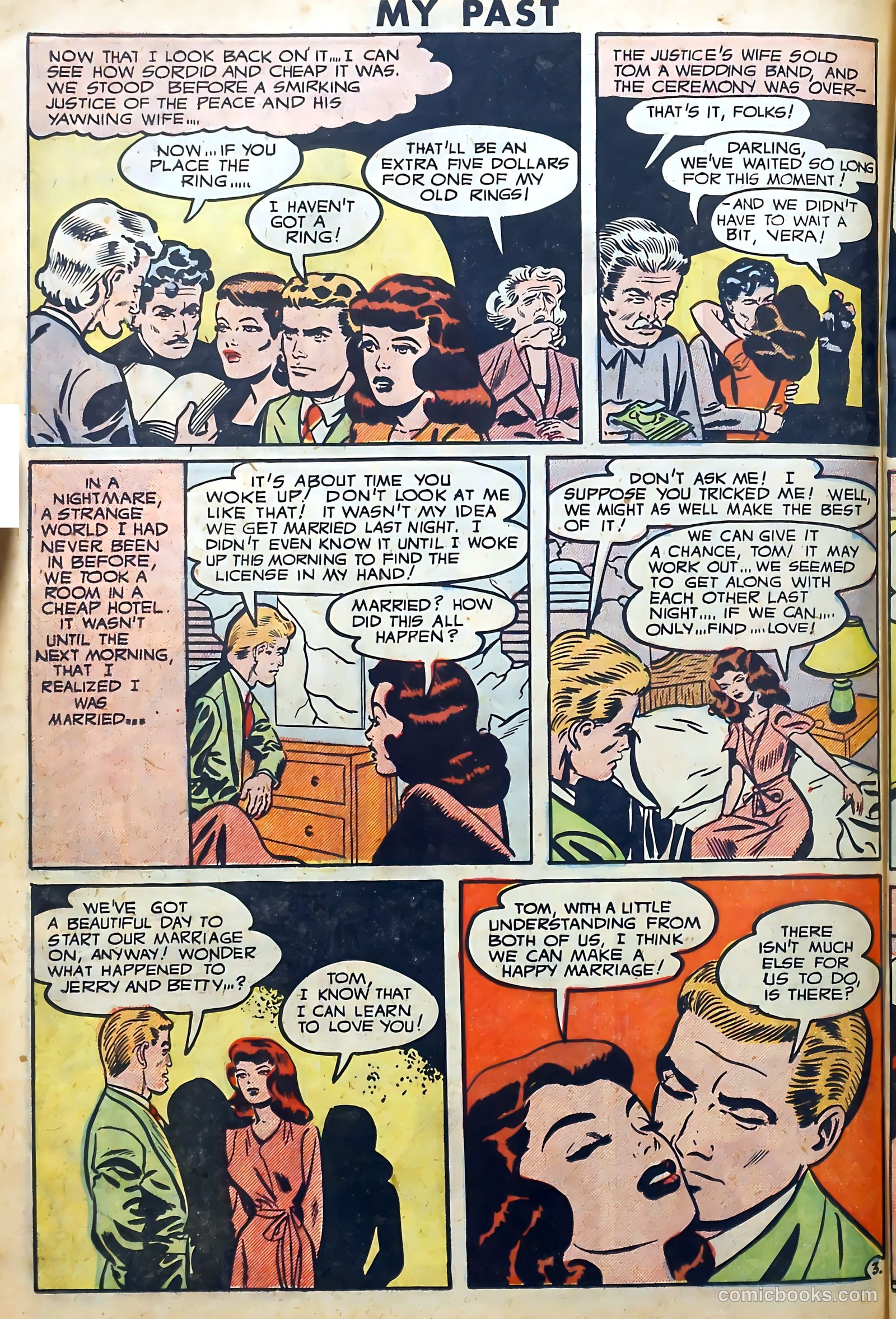 Romantic Thrills #1 (1950) — page 110 of 132
