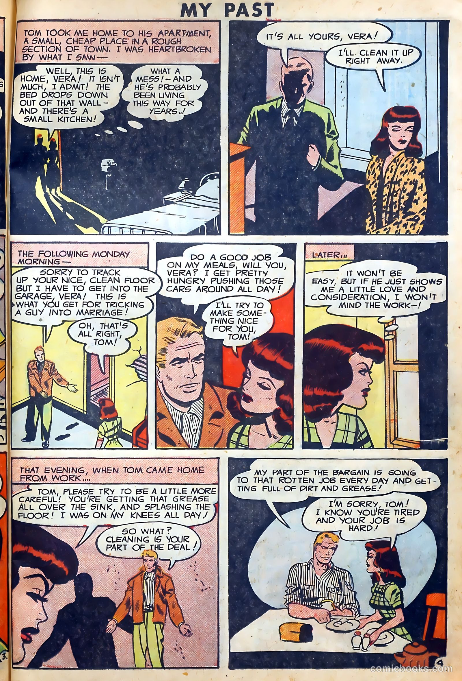 Romantic Thrills #1 (1950) — page 111 of 132
