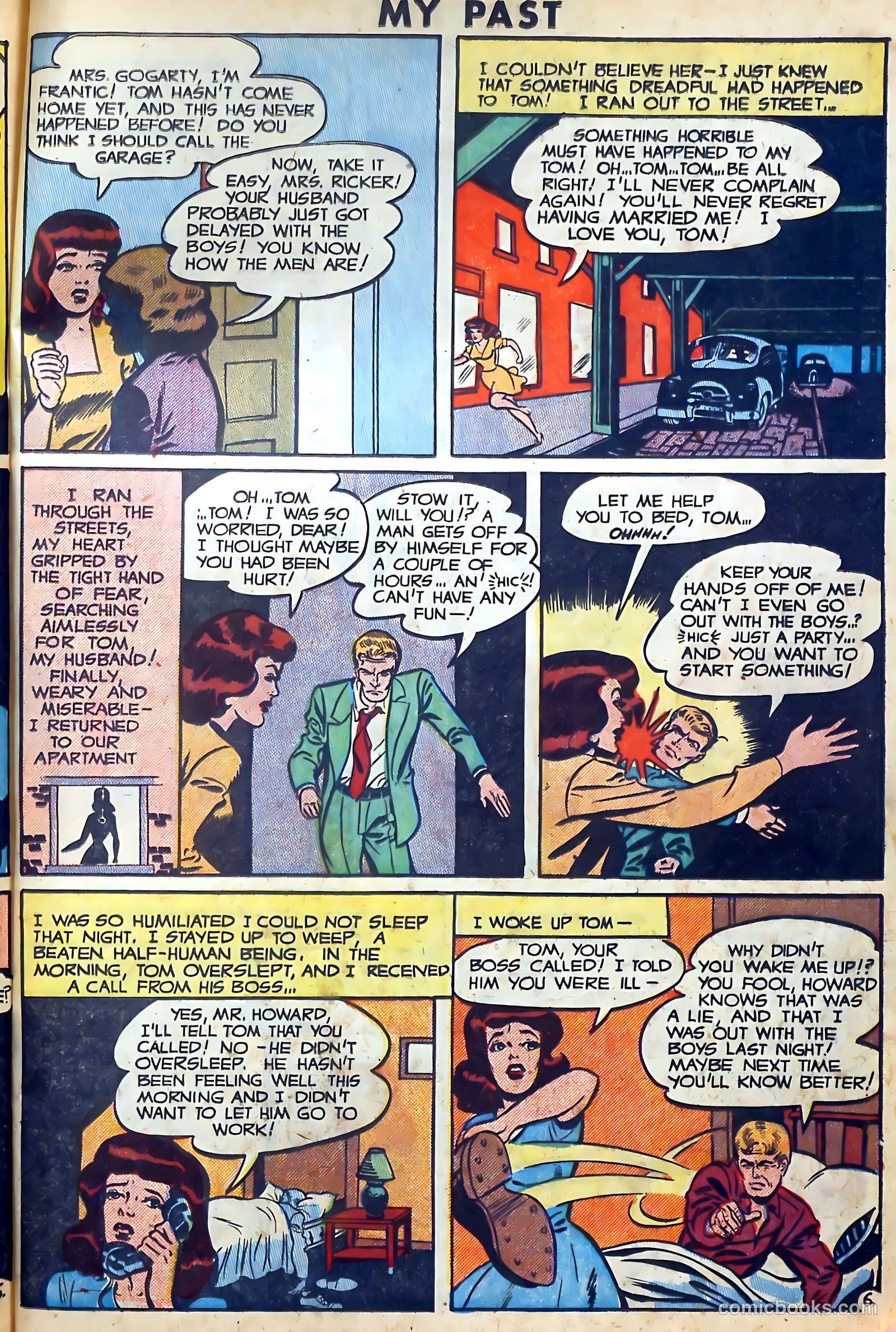 Romantic Thrills #1 (1950) — page 113 of 132
