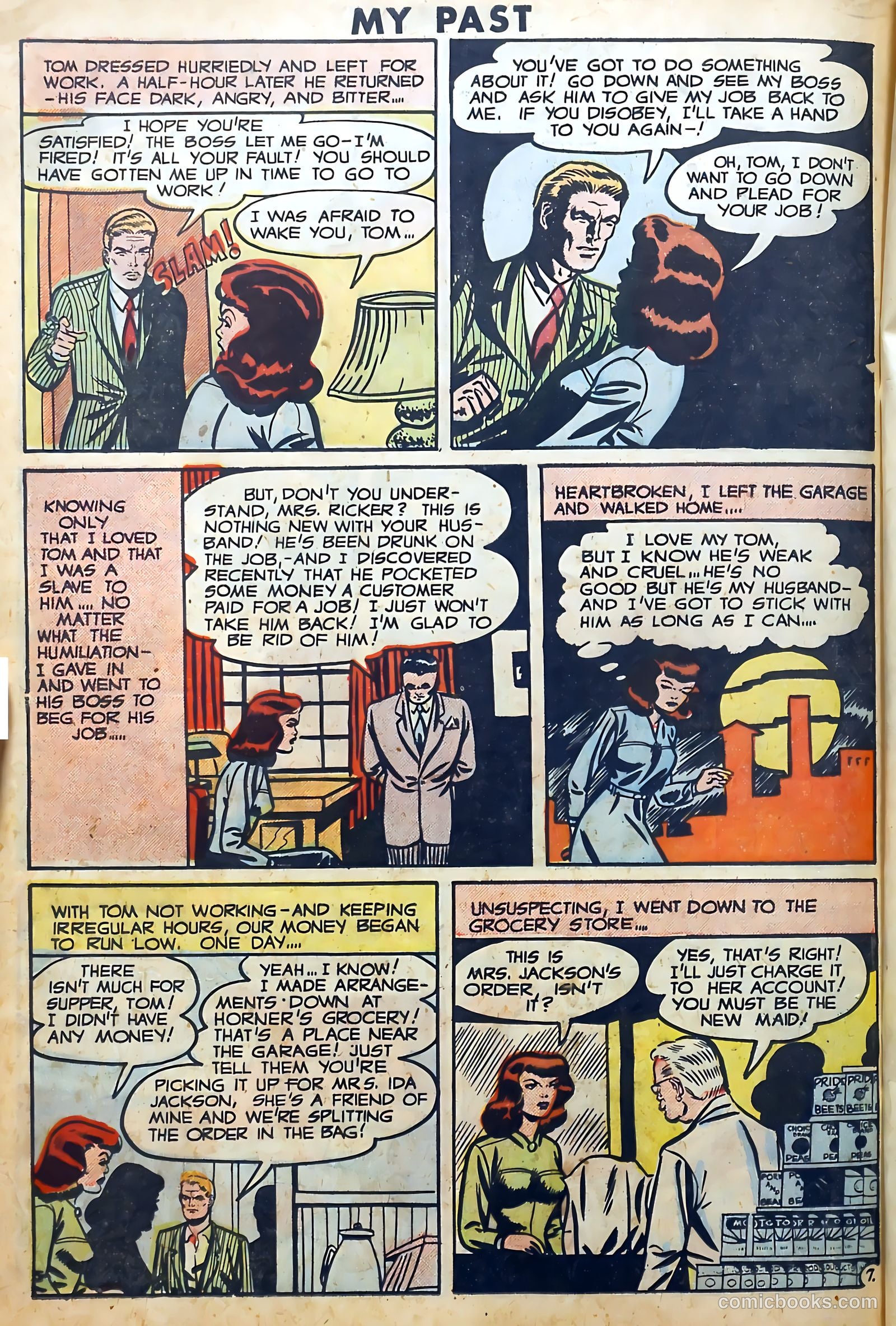 Romantic Thrills #1 (1950) — page 114 of 132