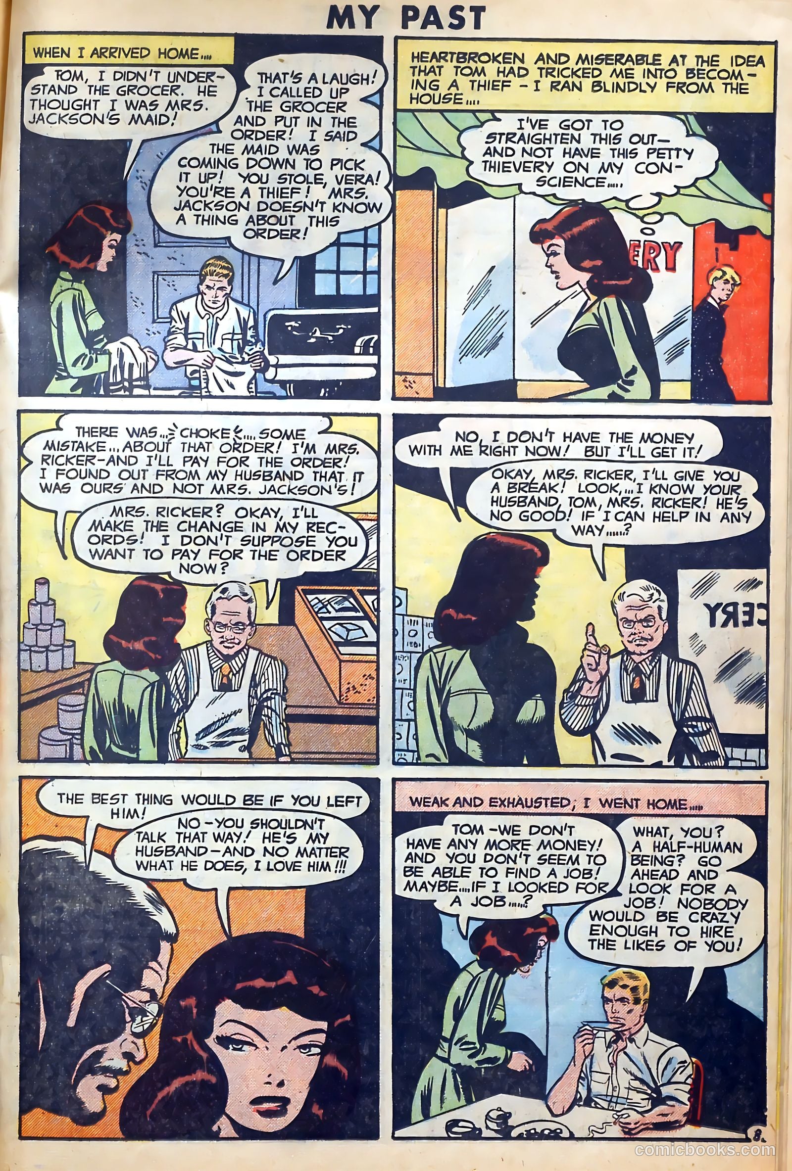 Romantic Thrills #1 (1950) — page 115 of 132