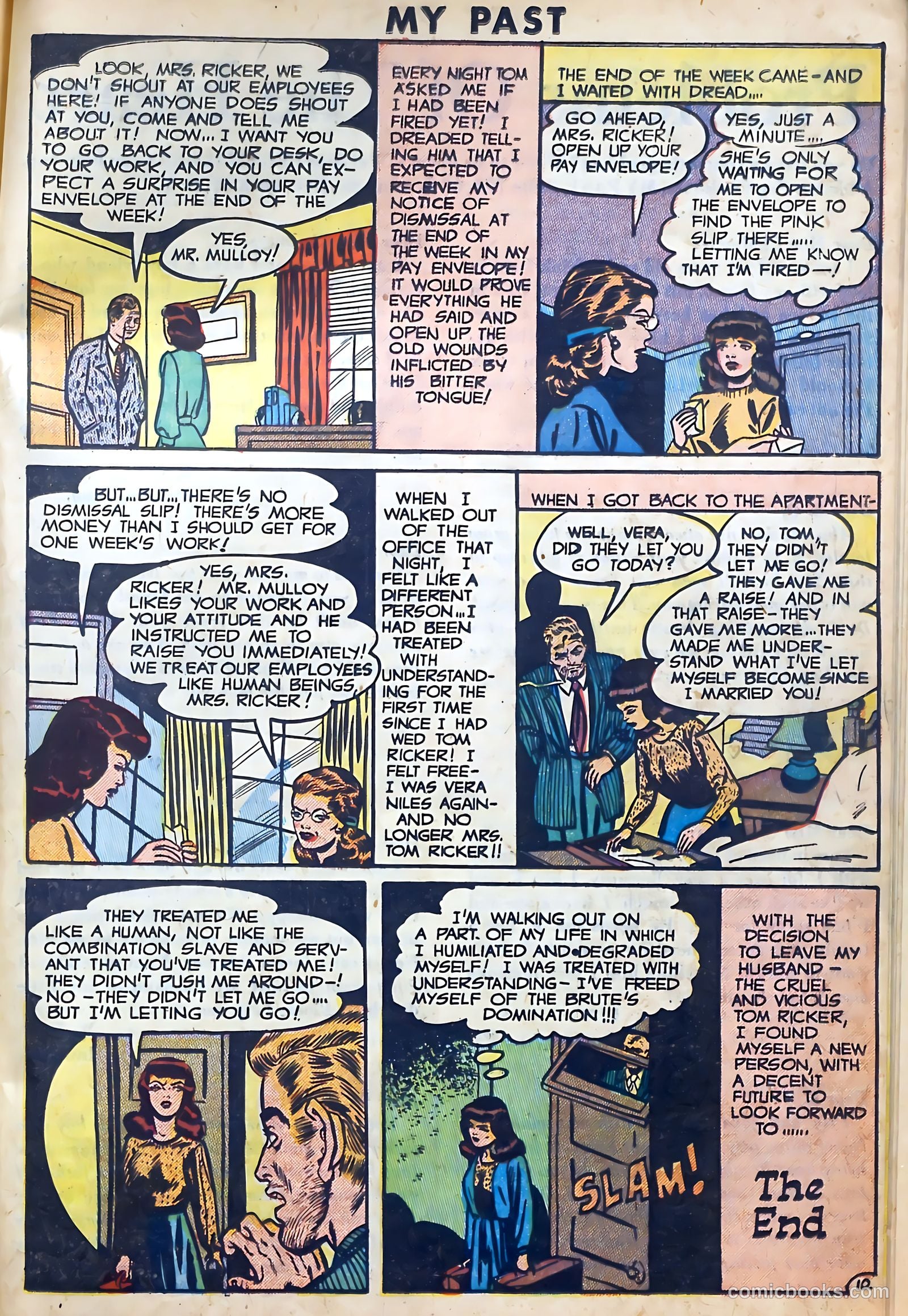 Romantic Thrills #1 (1950) — page 117 of 132