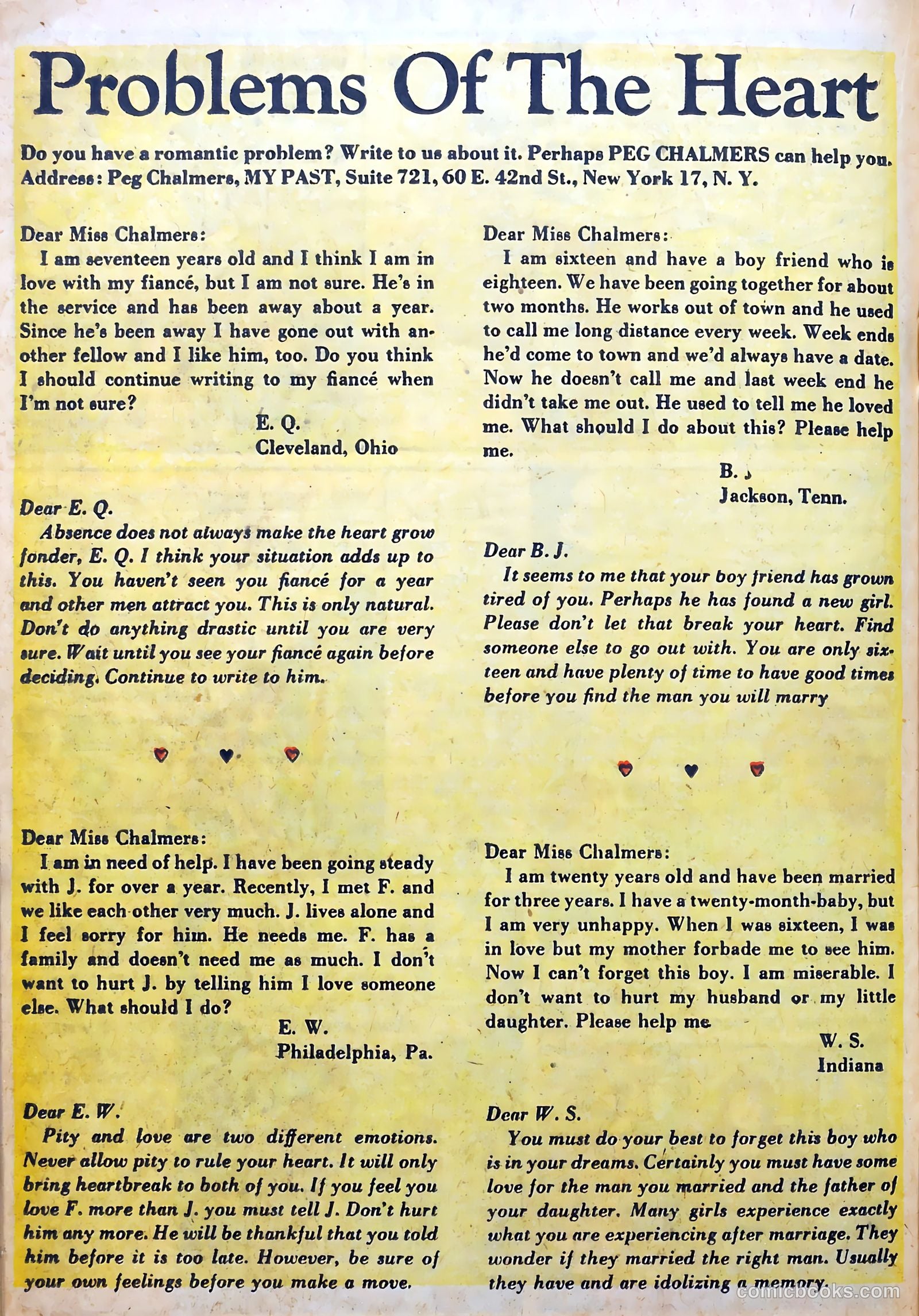 Romantic Thrills #1 (1950) — page 118 of 132