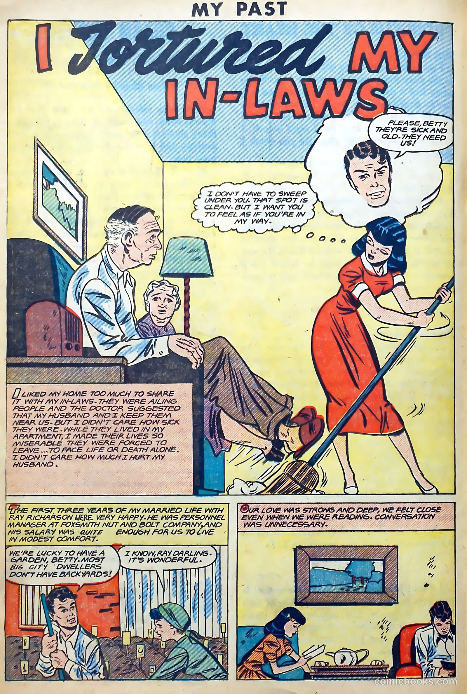 Romantic Thrills #1 (1950) — page 120 of 132