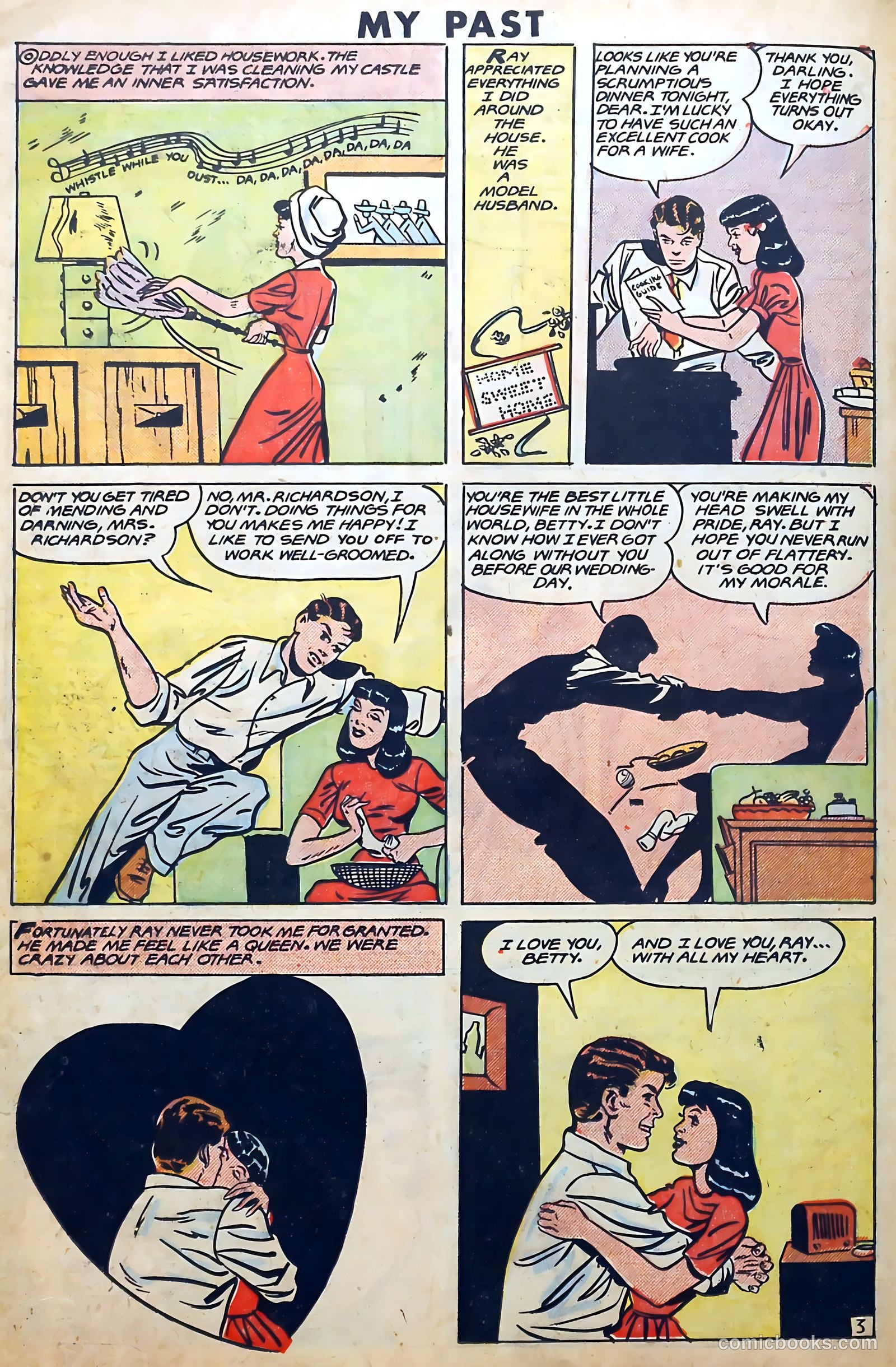 Romantic Thrills #1 (1950) — page 122 of 132