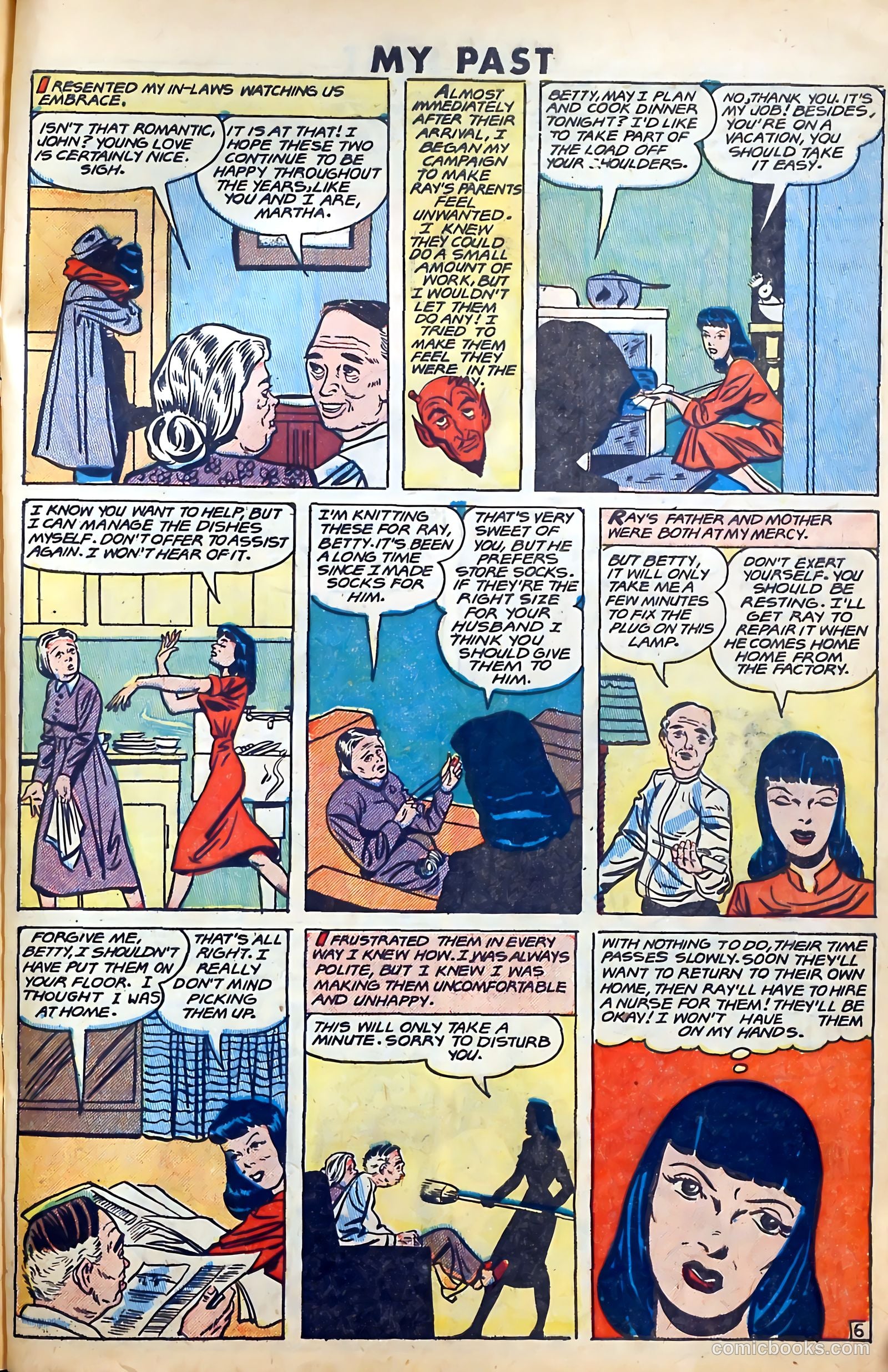 Romantic Thrills #1 (1950) — page 125 of 132
