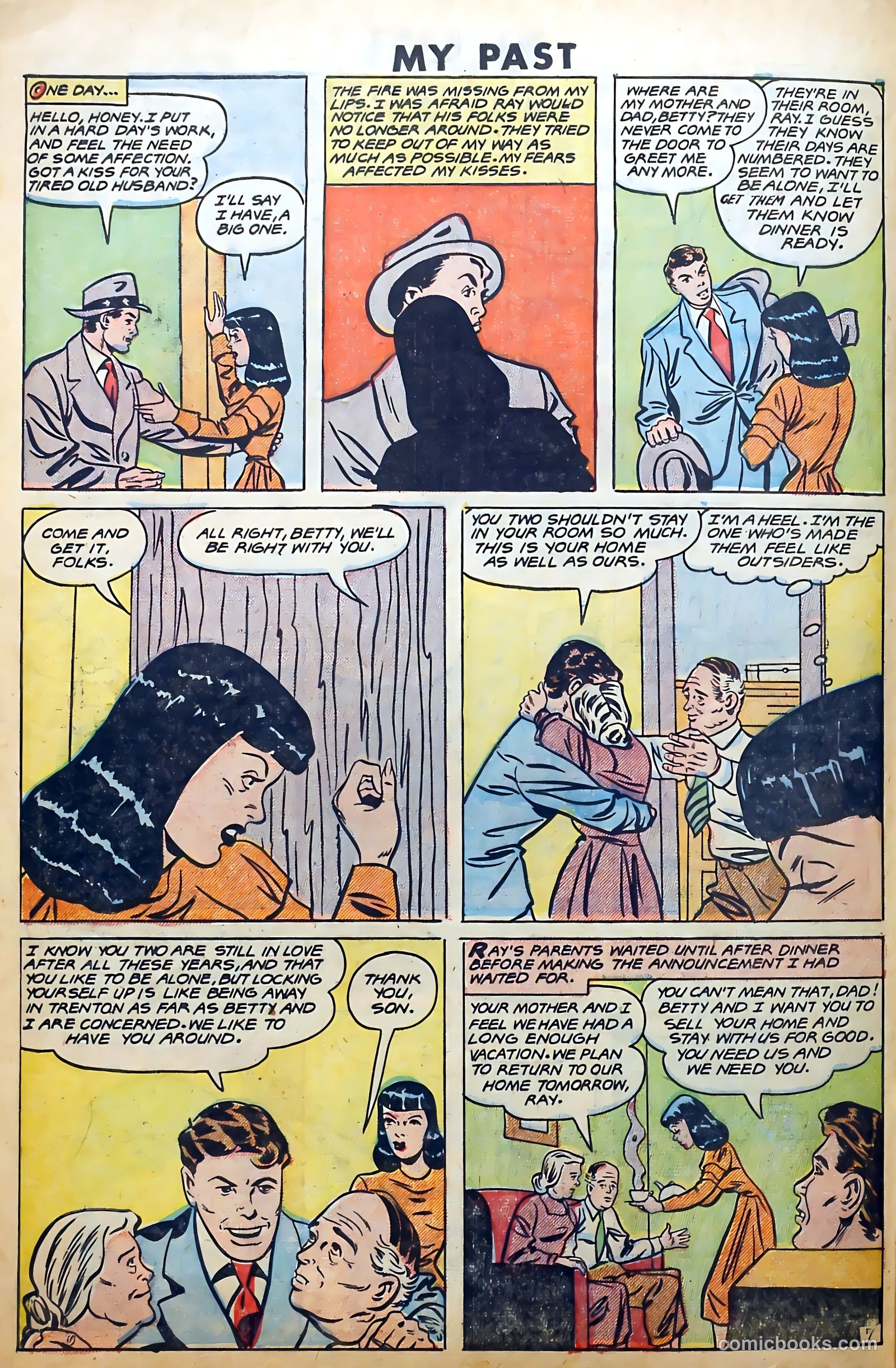 Romantic Thrills #1 (1950) — page 126 of 132