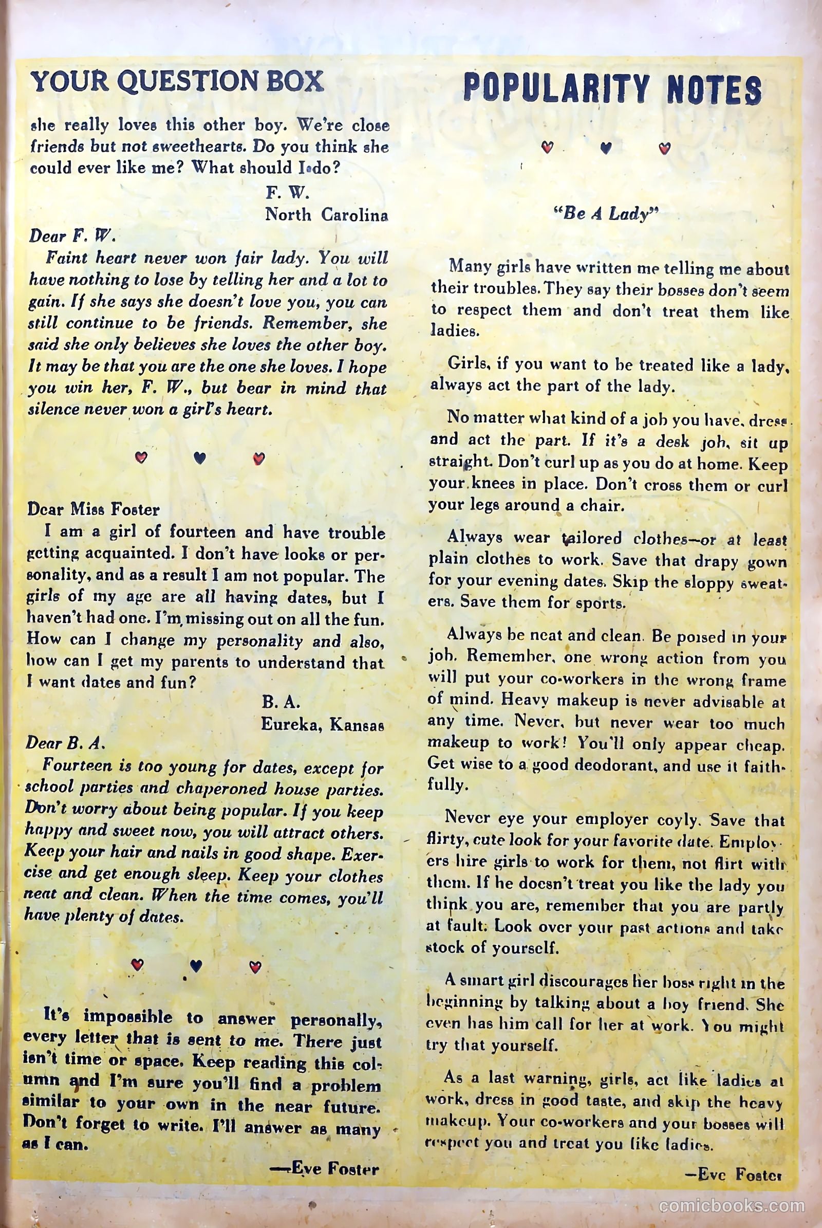 Album of Love #1 (1949) — page 23 of 130