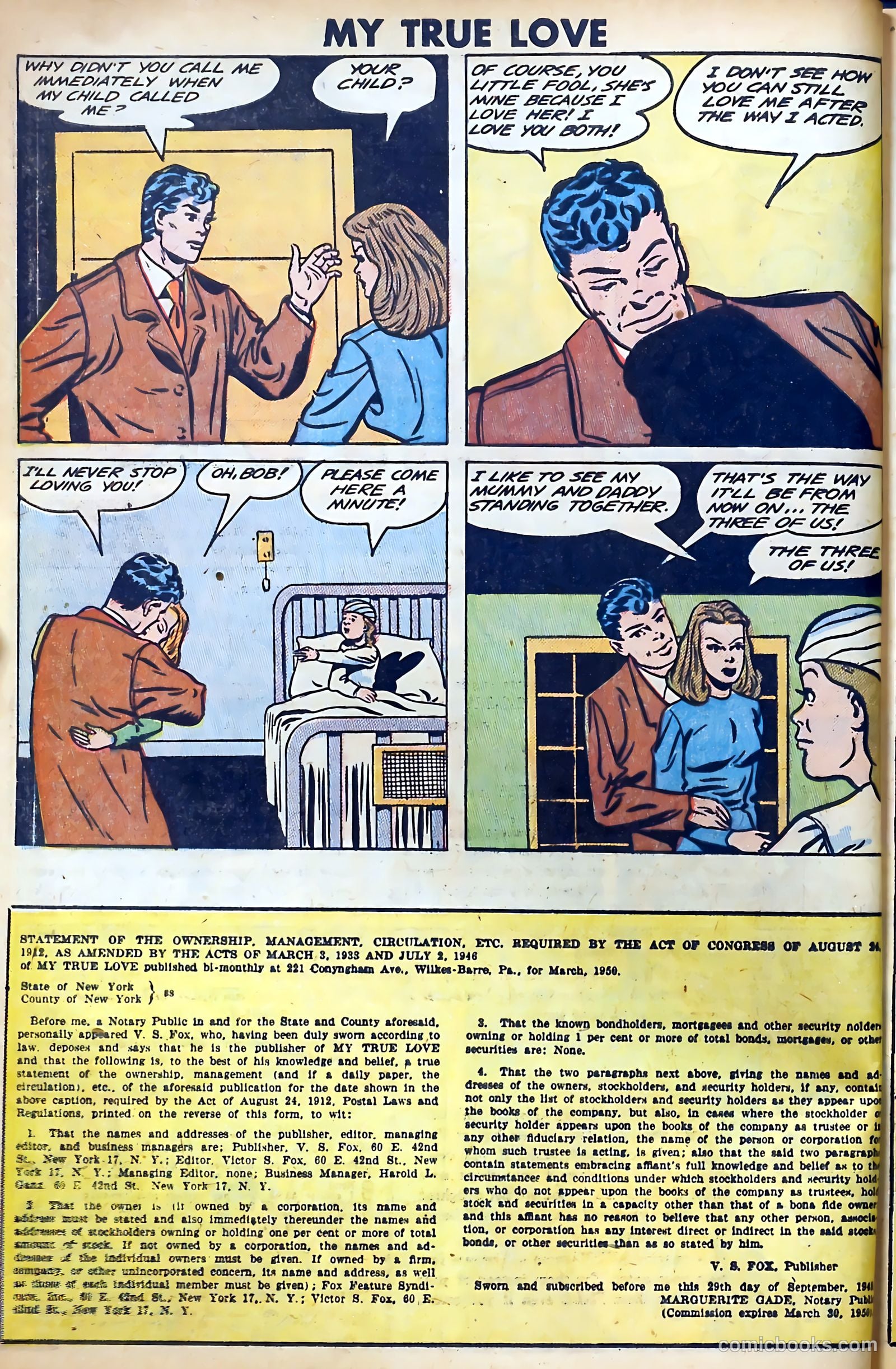 Album of Love #1 (1949) — page 32 of 130