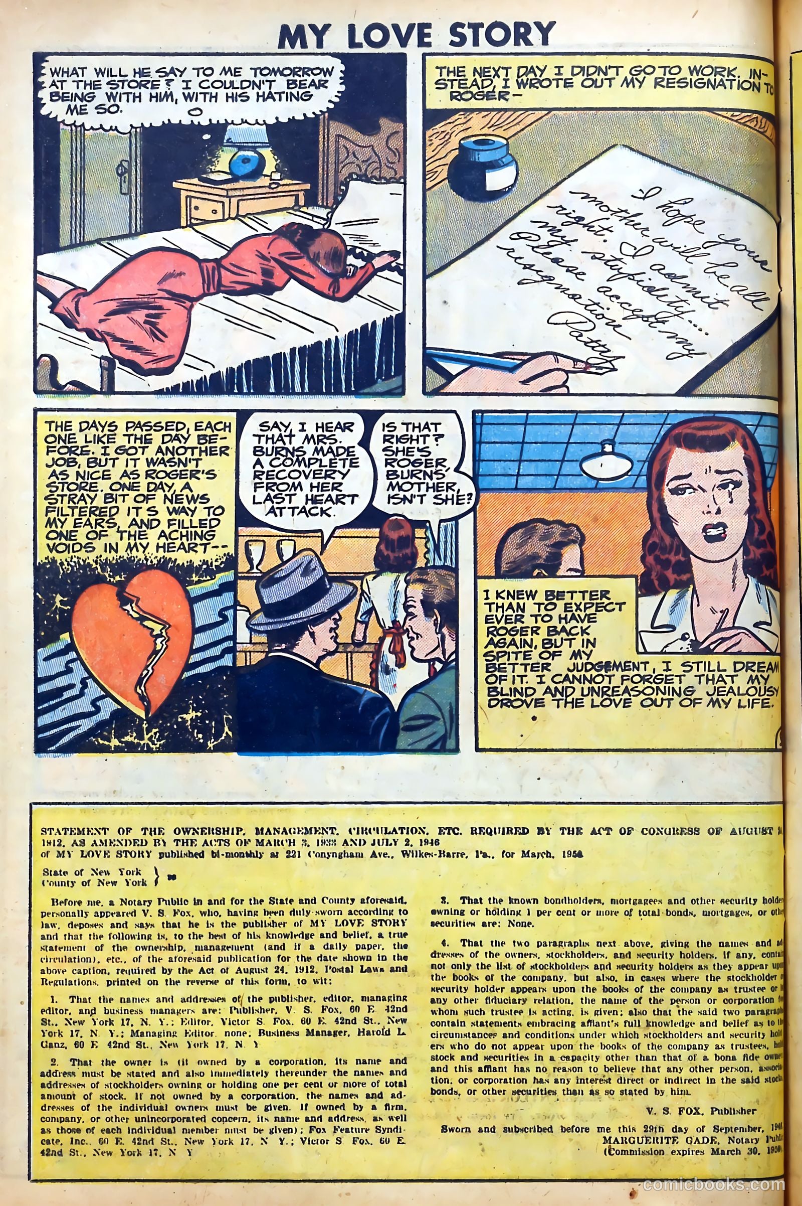 Album of Love #1 (1949) — page 64 of 130