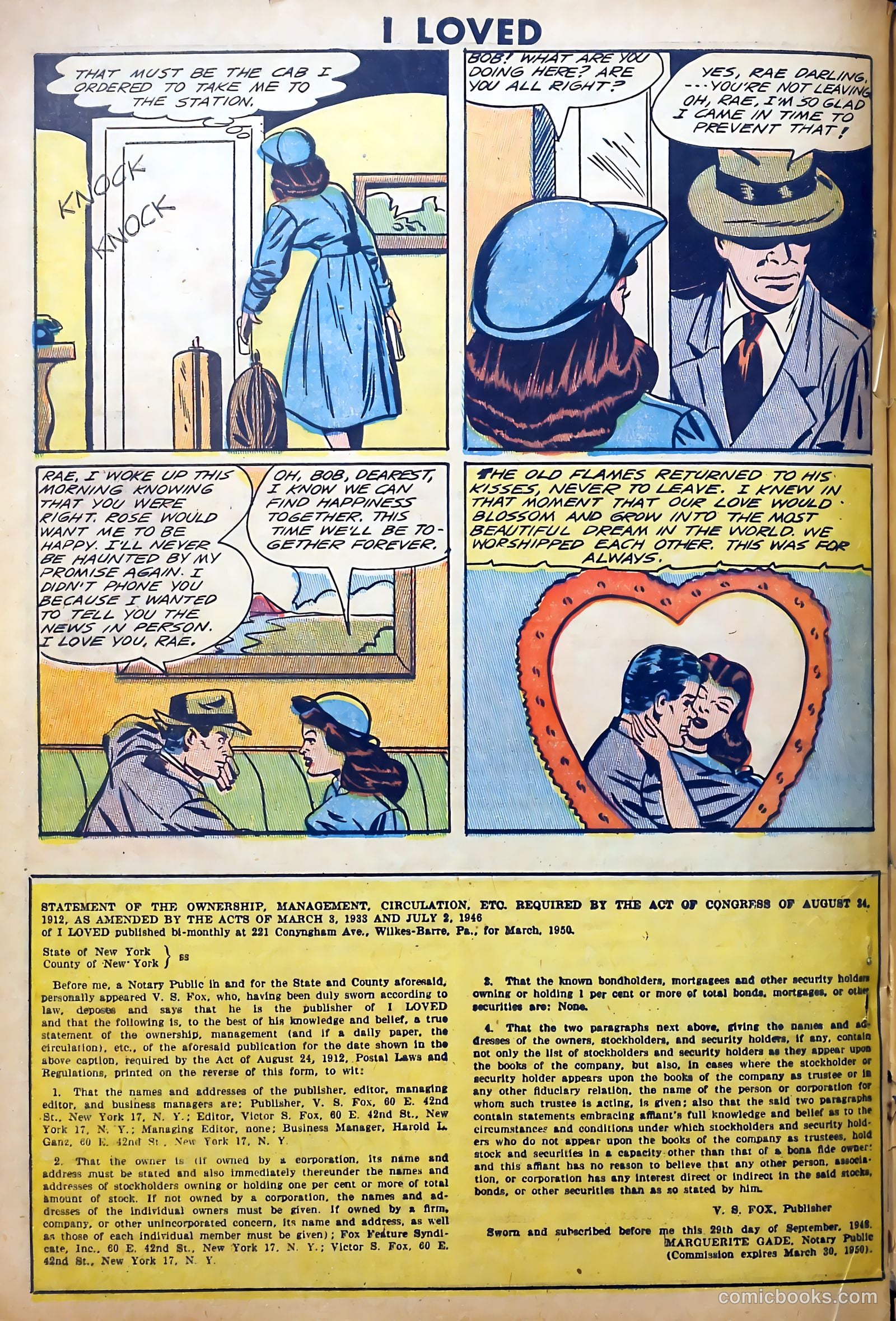 Album of Love #1 (1949) — page 126 of 130