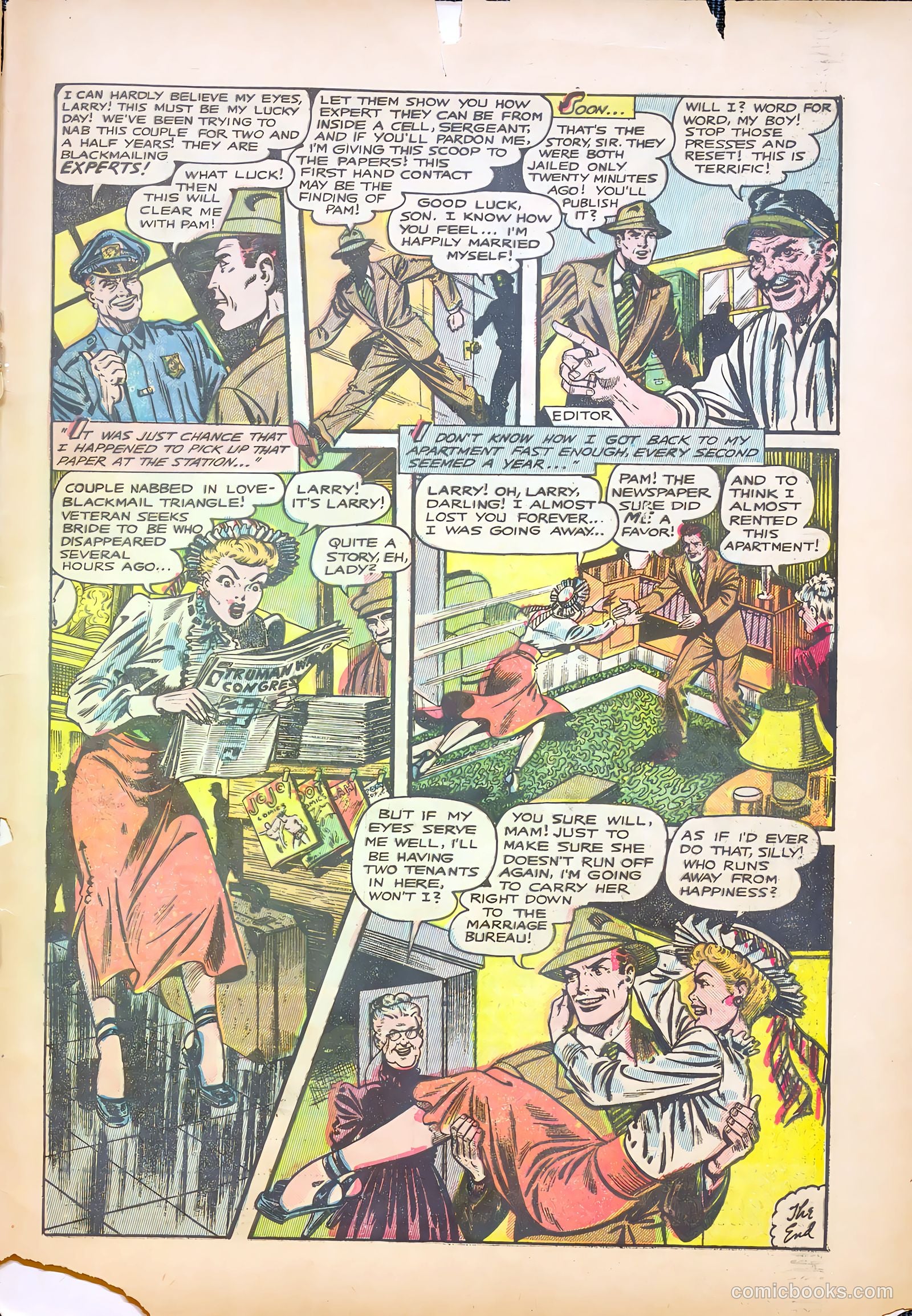 My Life #5 (1948) — page 34 of 37