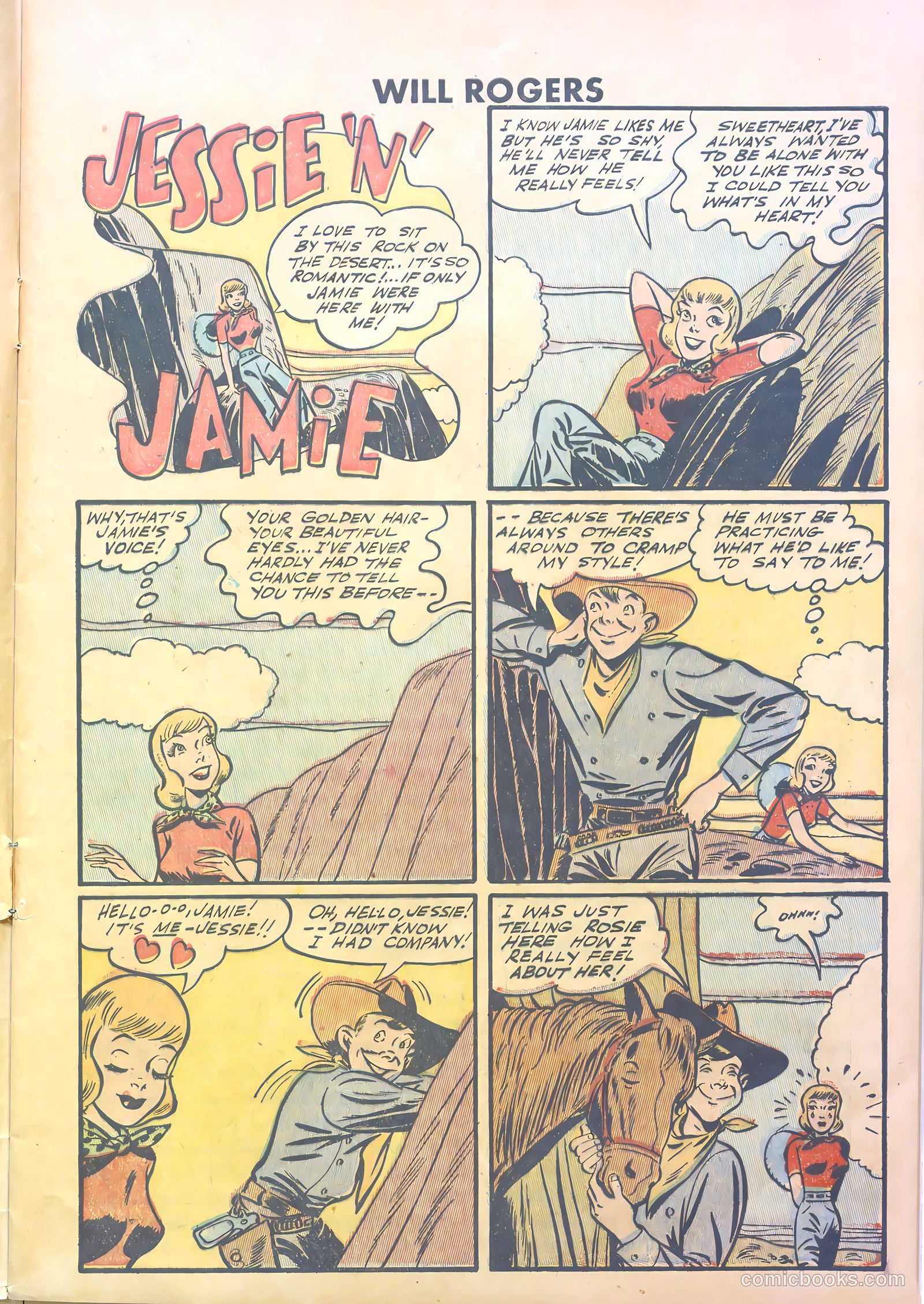 Will Rogers #1 (1950) — page 9 of 36