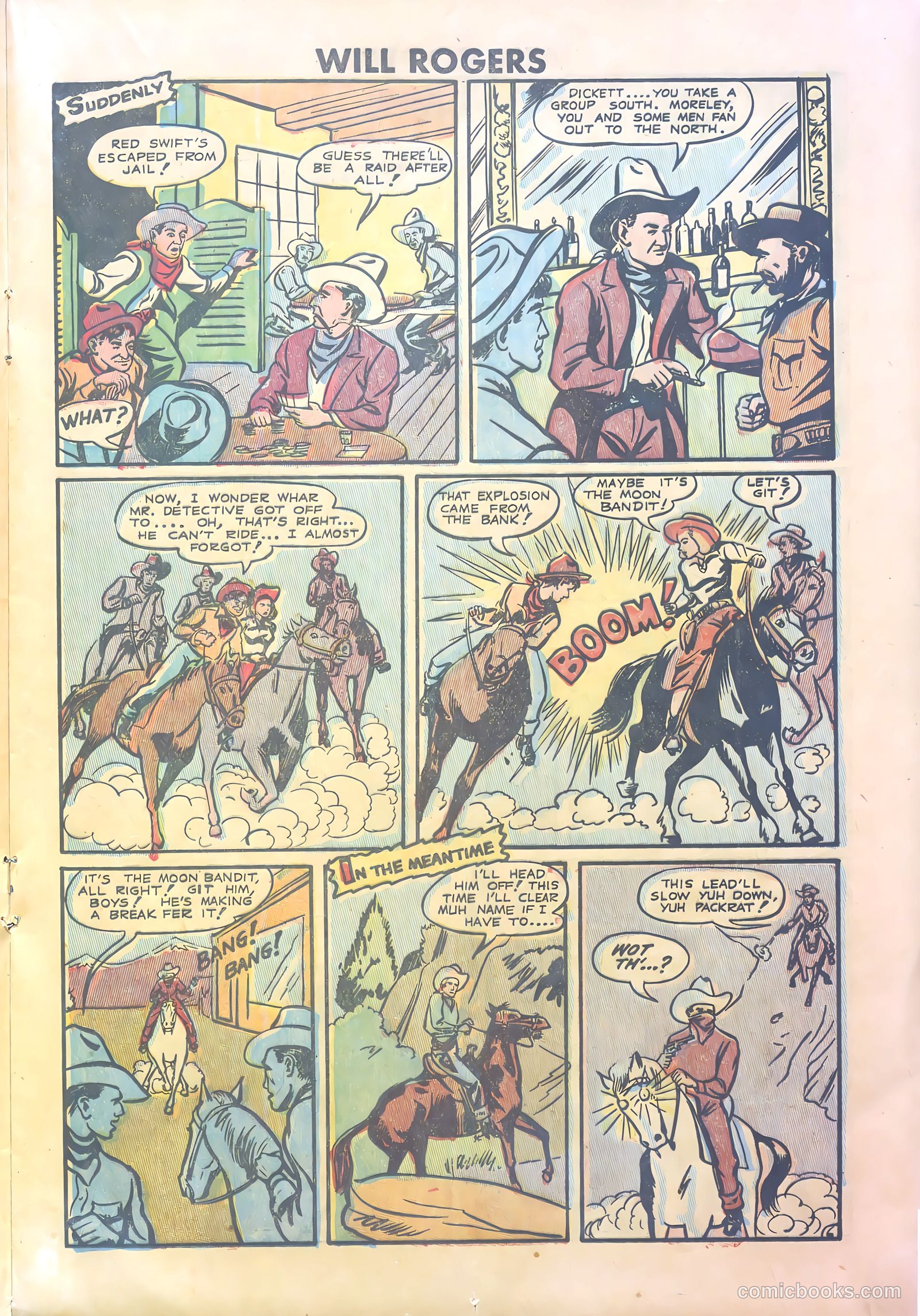Will Rogers #1 (1950) — page 17 of 36