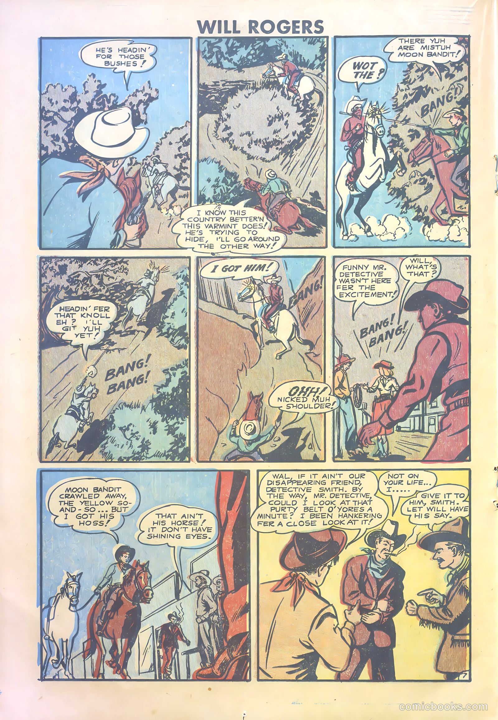 Will Rogers #1 (1950) — page 18 of 36