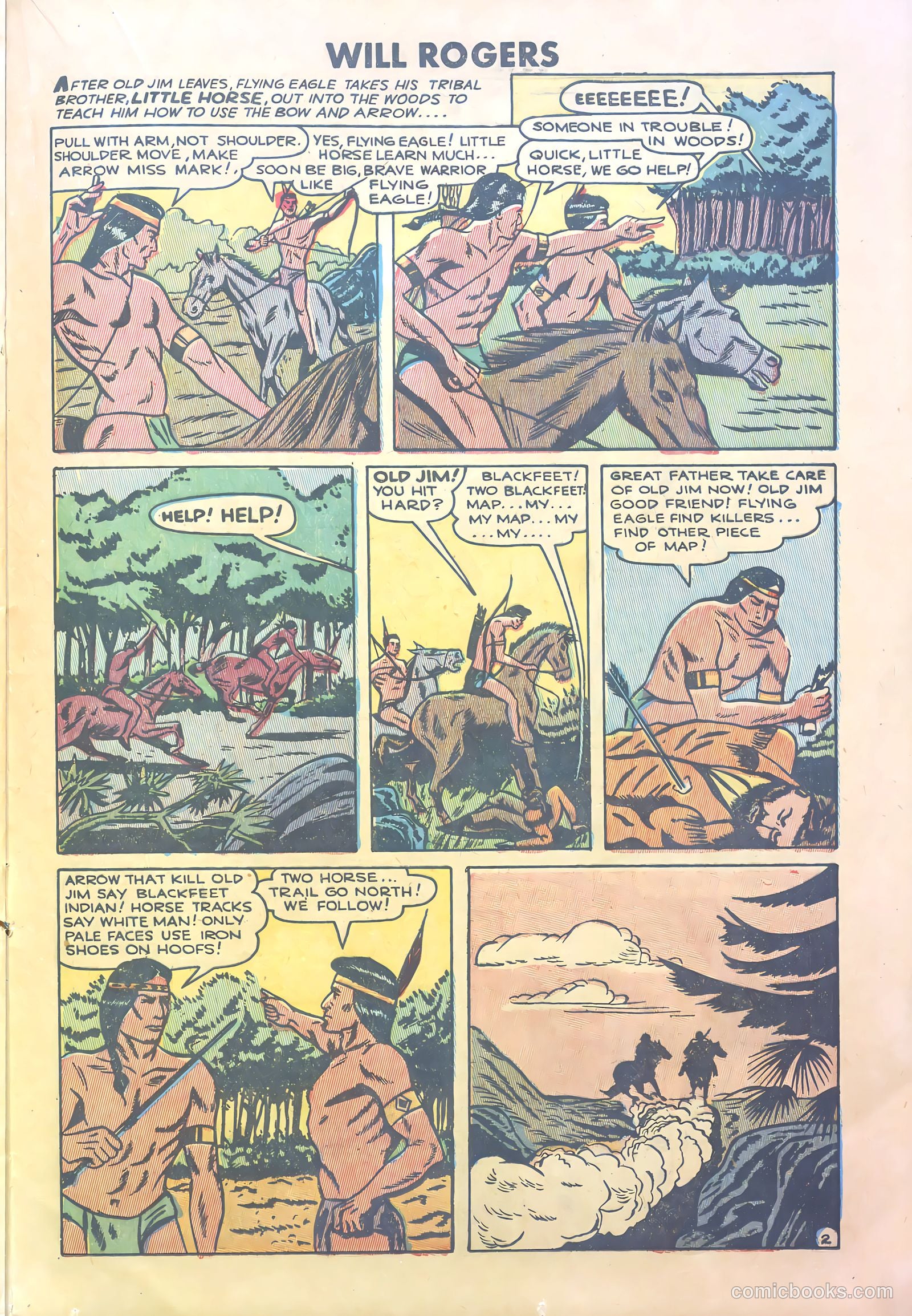 Will Rogers #1 (1950) — page 21 of 36