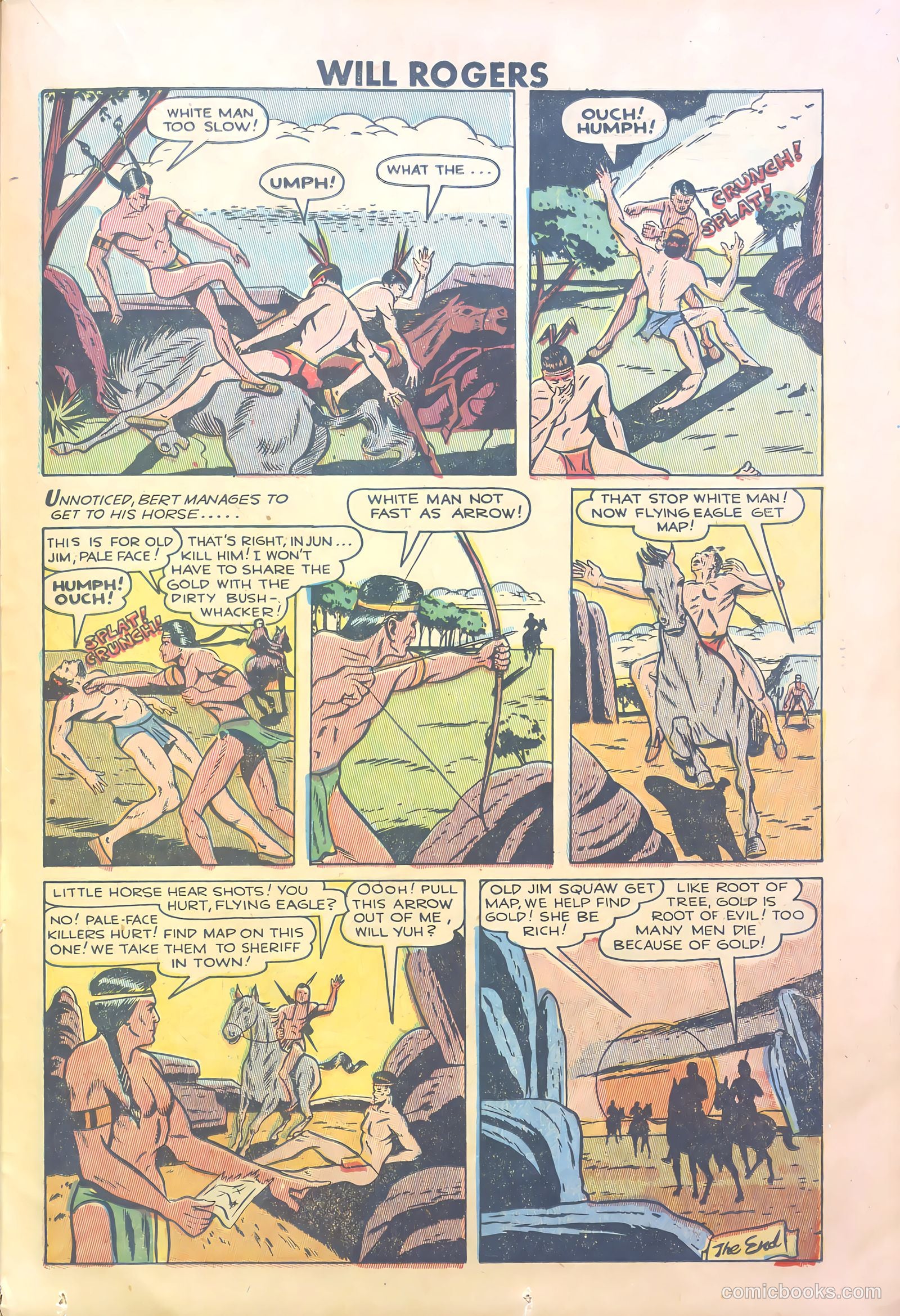 Will Rogers #1 (1950) — page 23 of 36