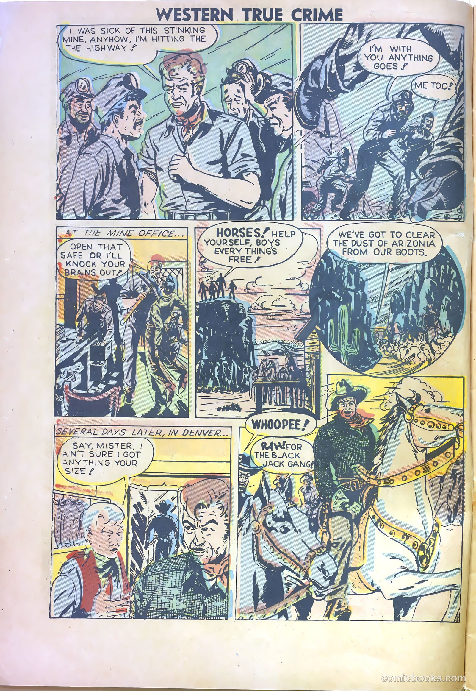 Western True Crime #2 (1950) — page 4 of 37