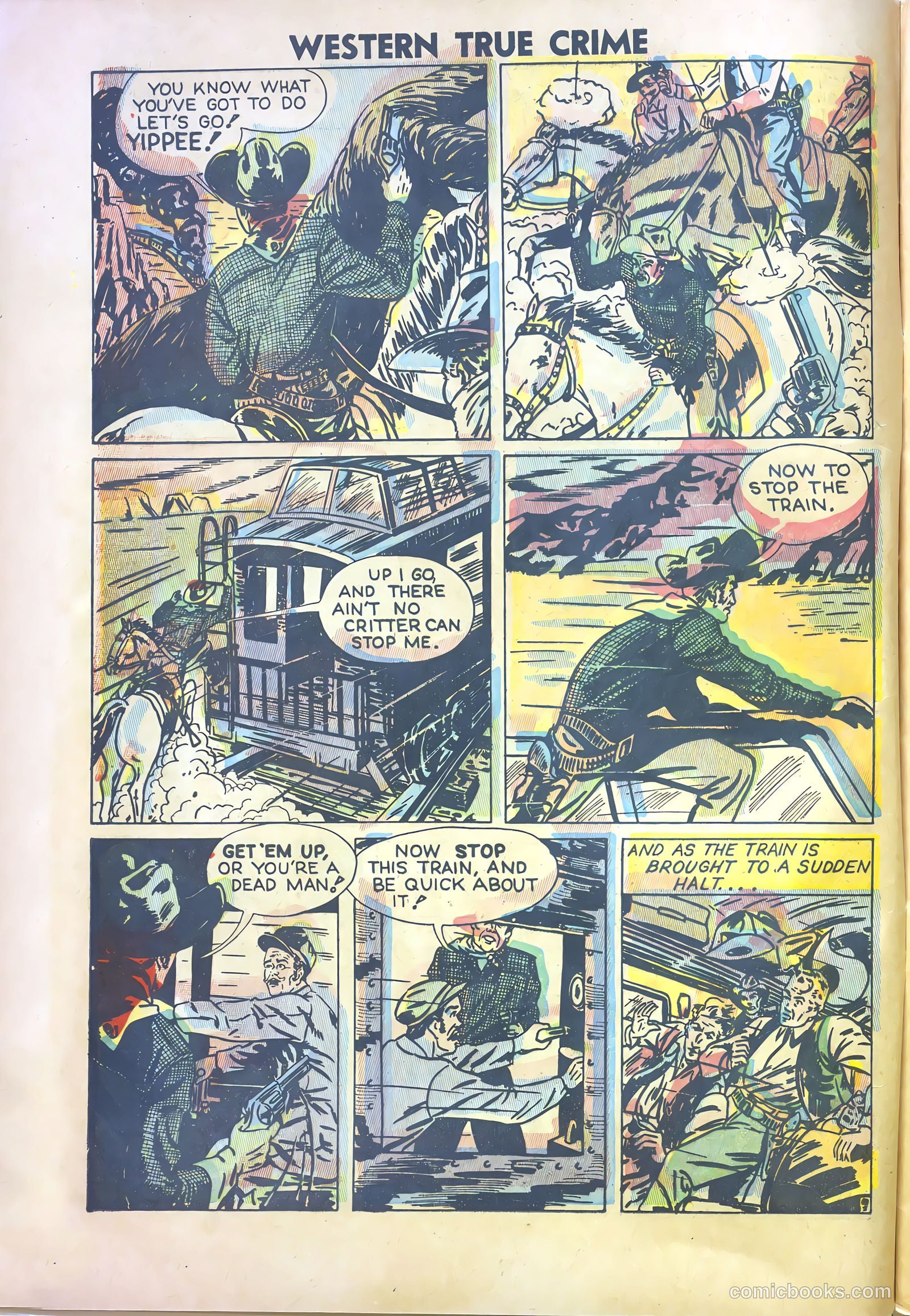 Western True Crime #2 (1950) — page 8 of 37