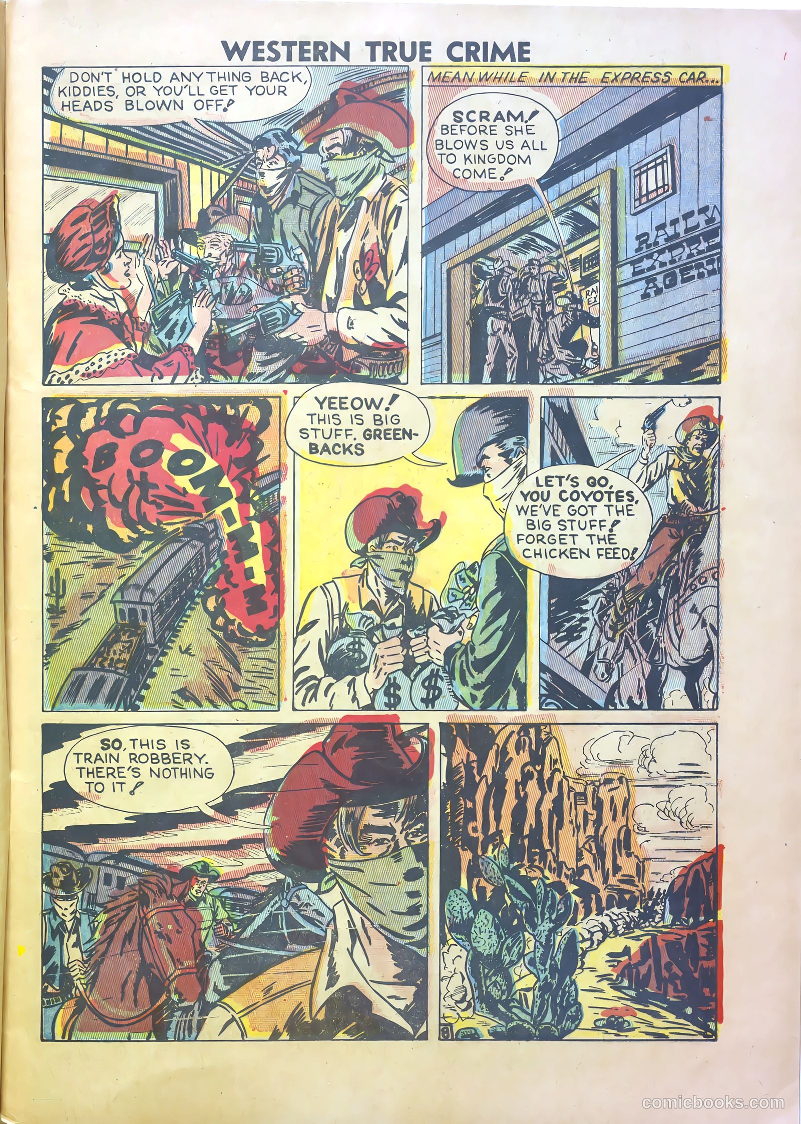 Western True Crime #2 (1950) — page 9 of 37