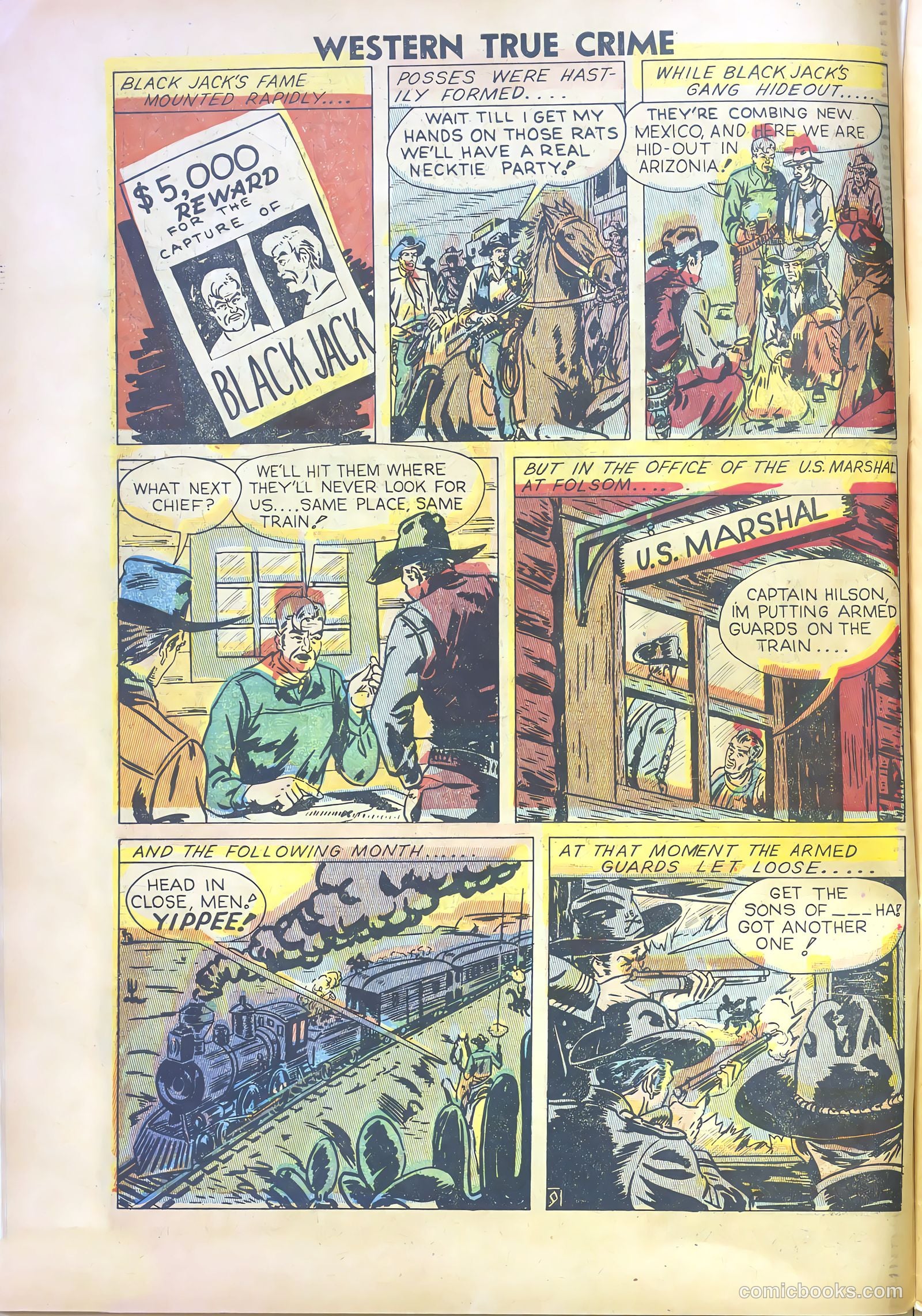 Western True Crime #2 (1950) — page 10 of 37