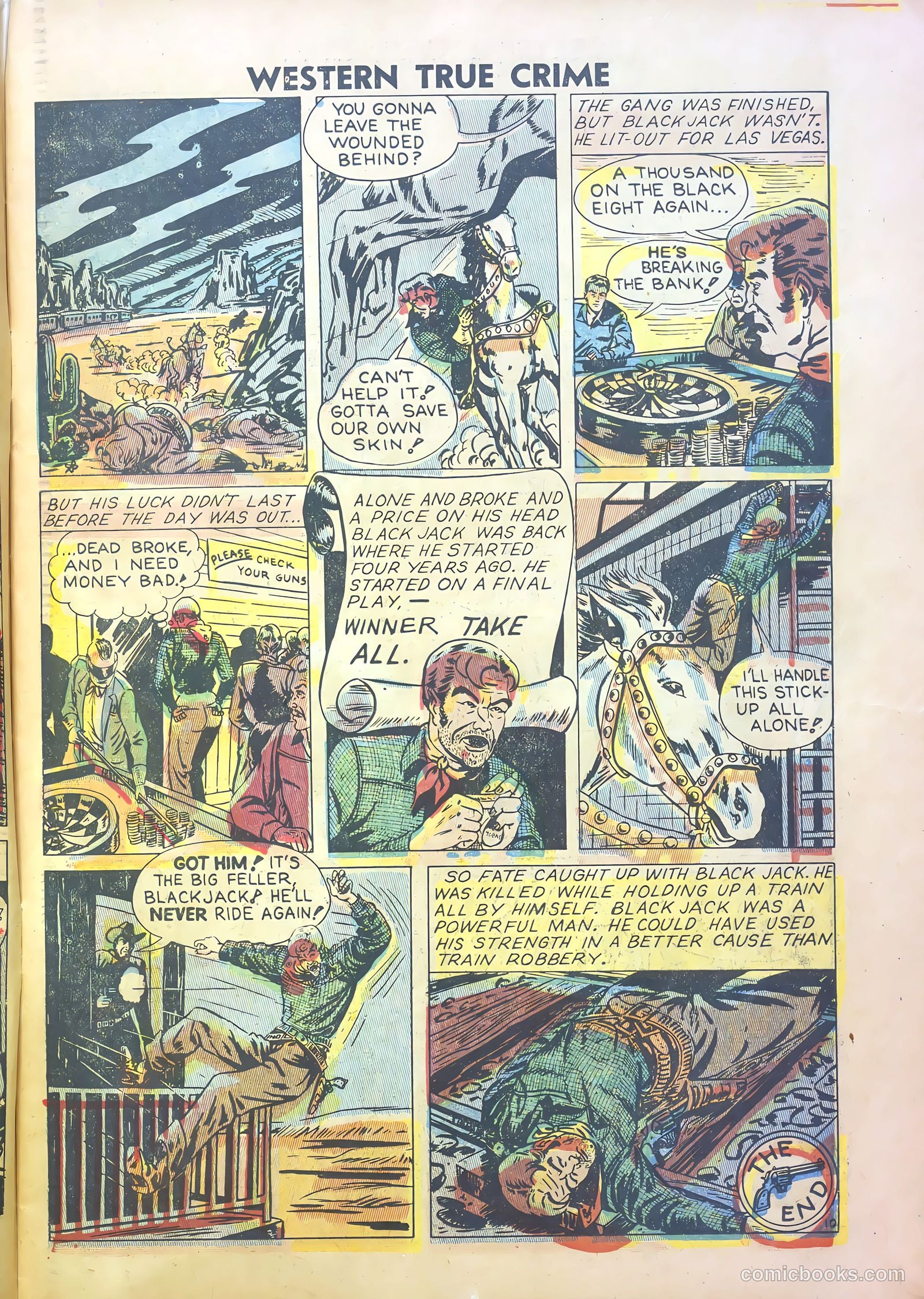Western True Crime #2 (1950) — page 11 of 37