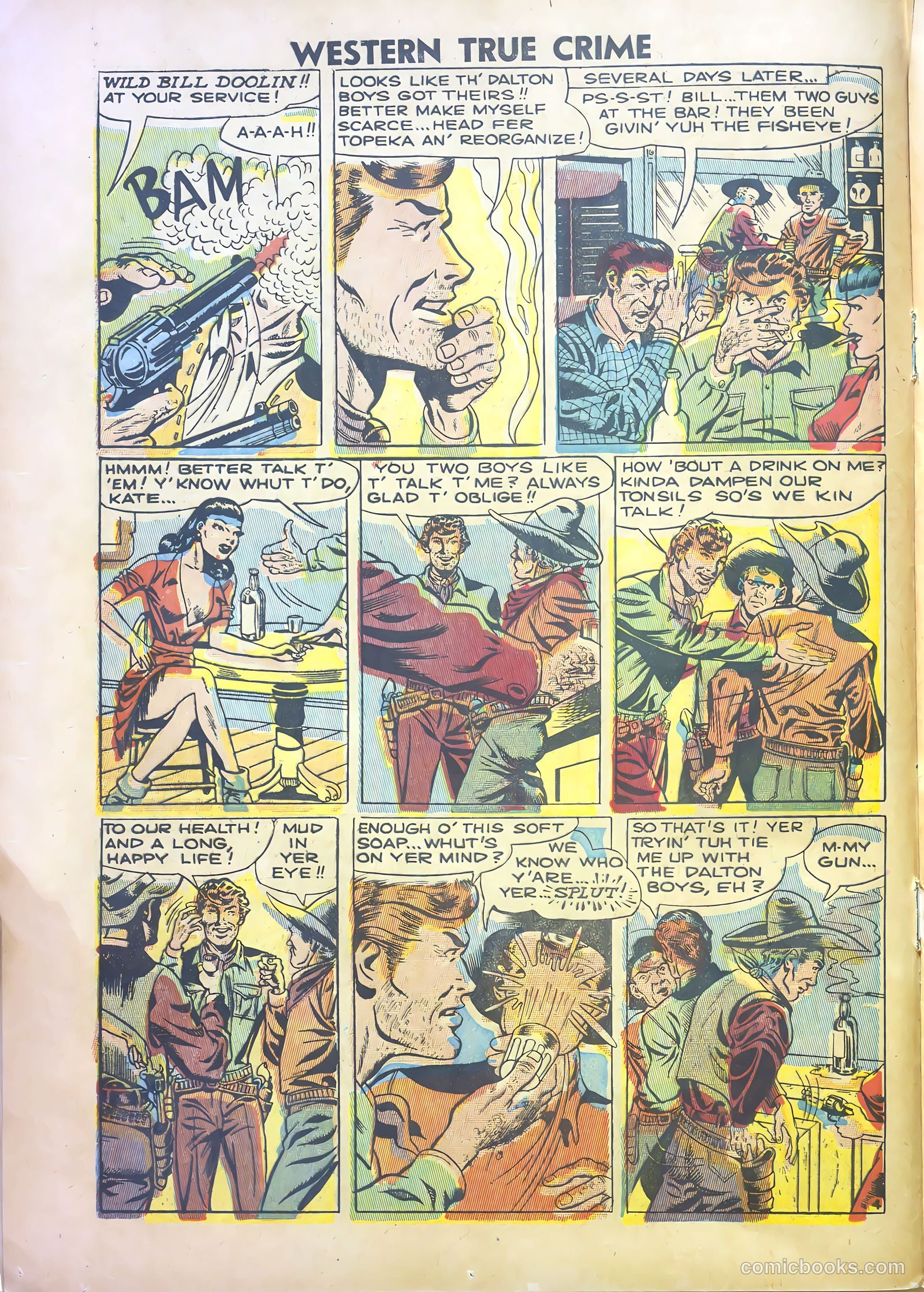 Western True Crime #2 (1950) — page 16 of 37