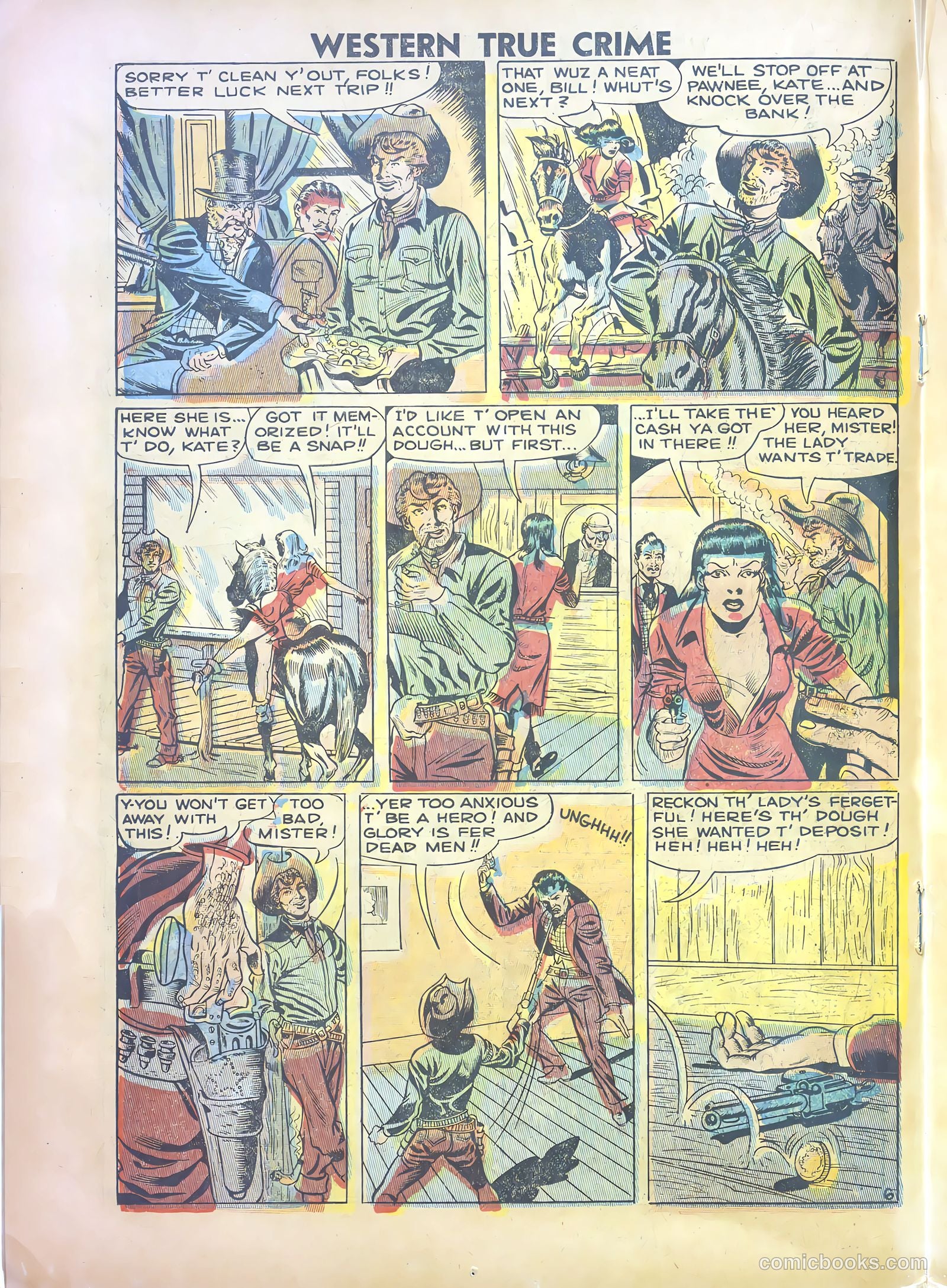 Western True Crime #2 (1950) — page 18 of 37