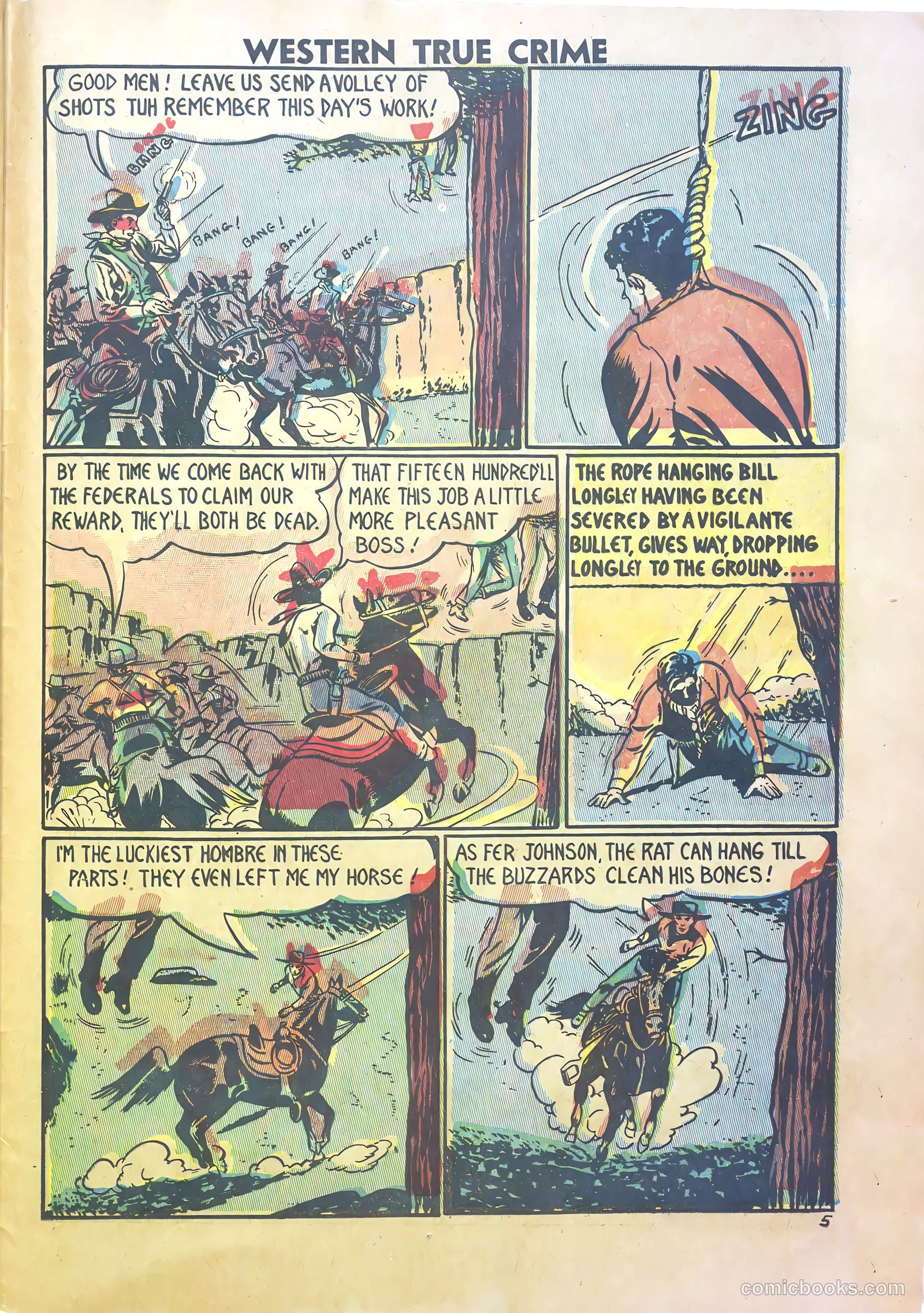 Western True Crime #2 (1950) — page 29 of 37
