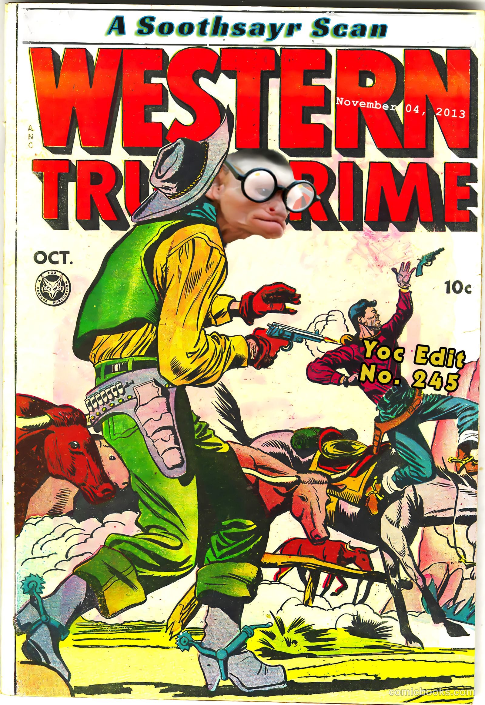 Western True Crime #2 (1950) — page 37 of 37