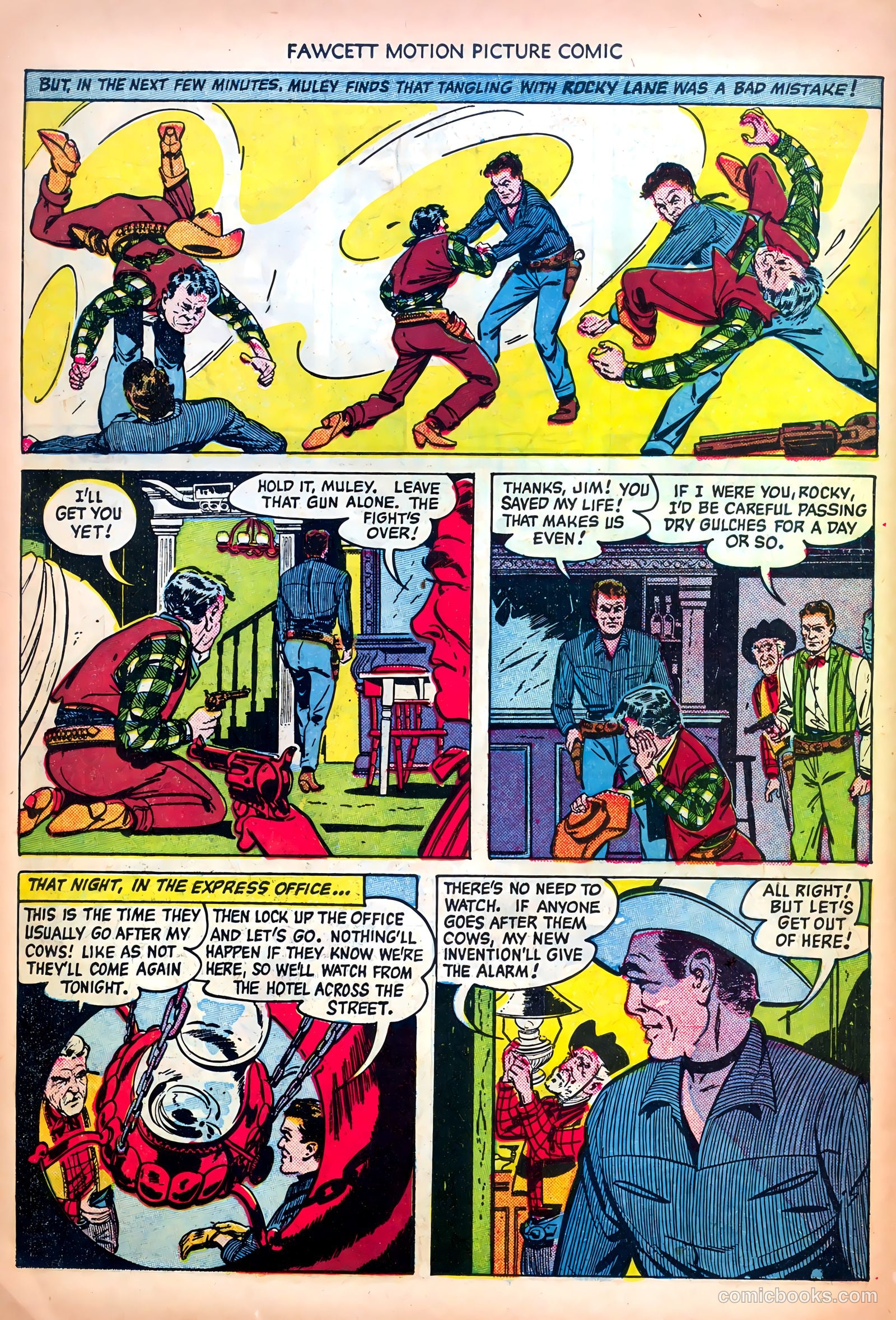 Motion Picture Comics 104 Vigilante Hideout #1 — page 14 of 36