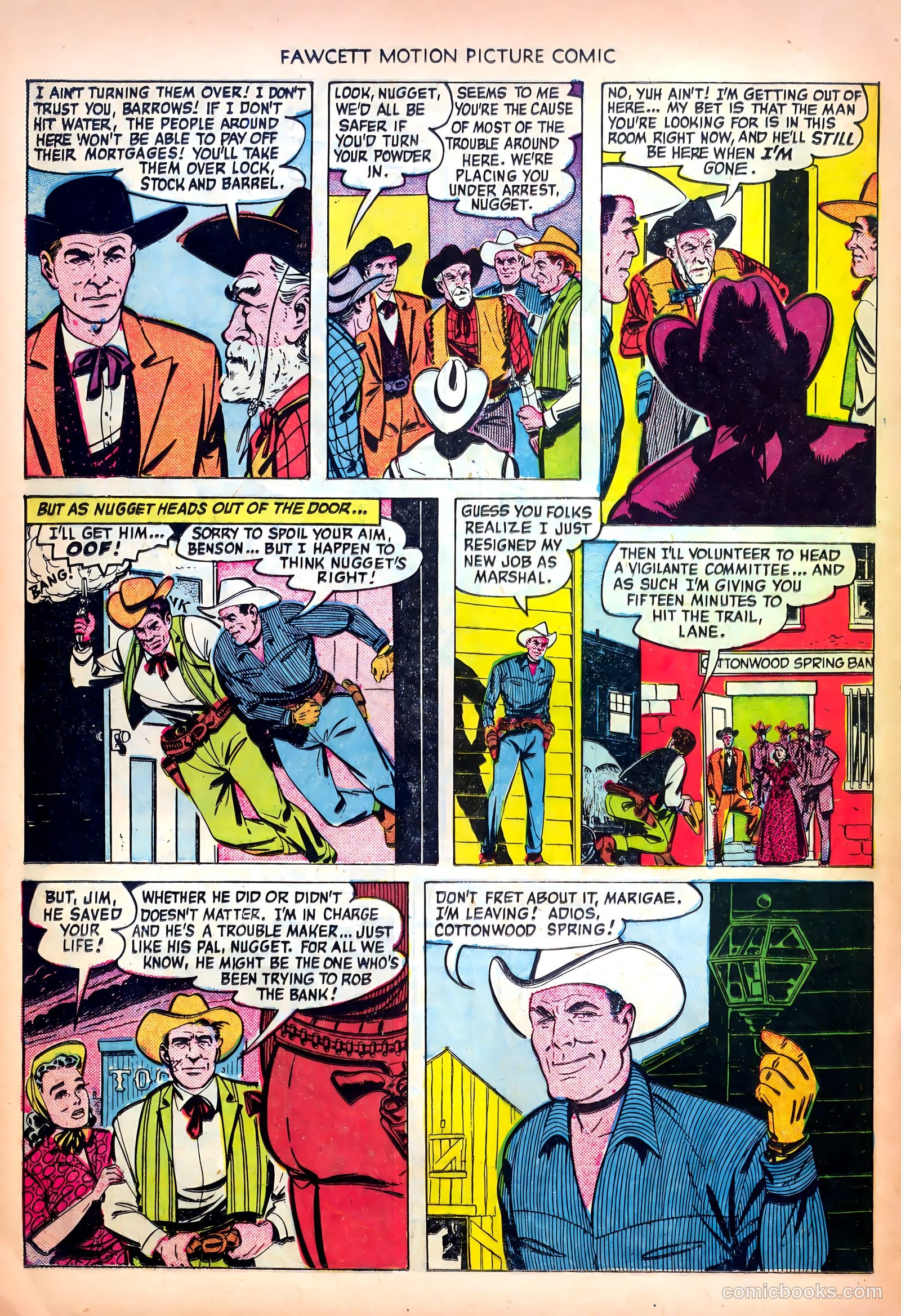 Motion Picture Comics 104 Vigilante Hideout #1 — page 24 of 36