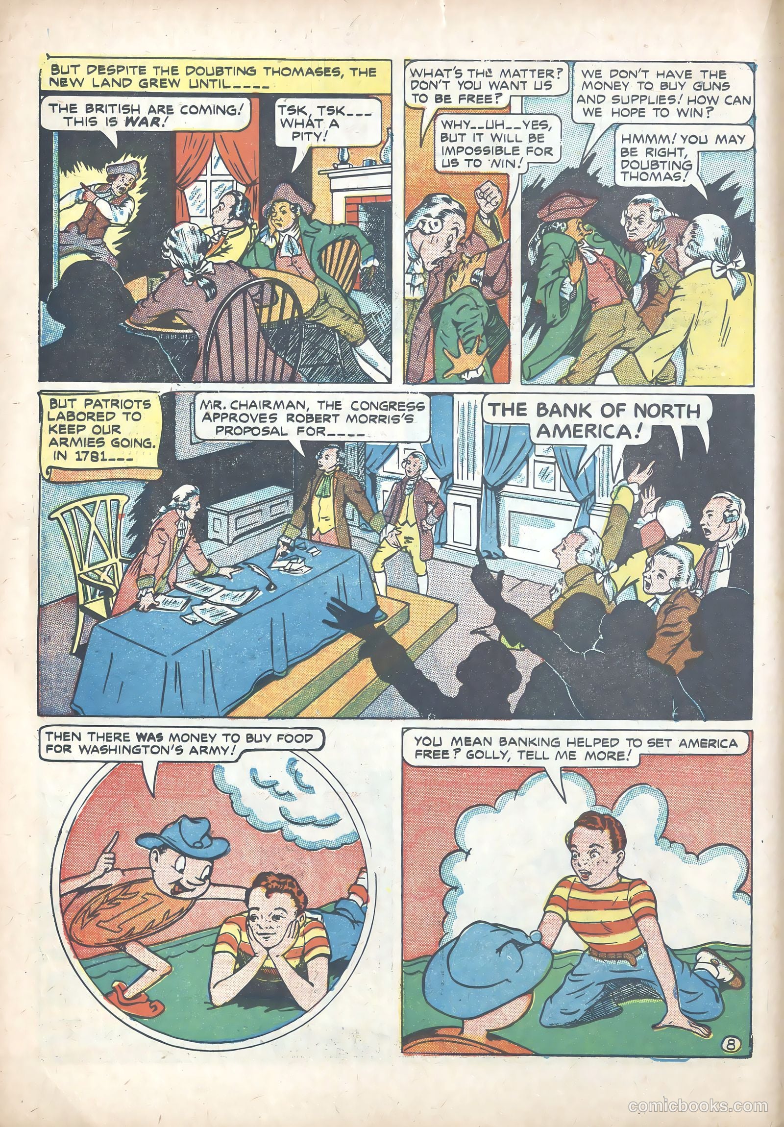 Peter Penny and His Magic Dollar #nn (1947) — page 8 of 15