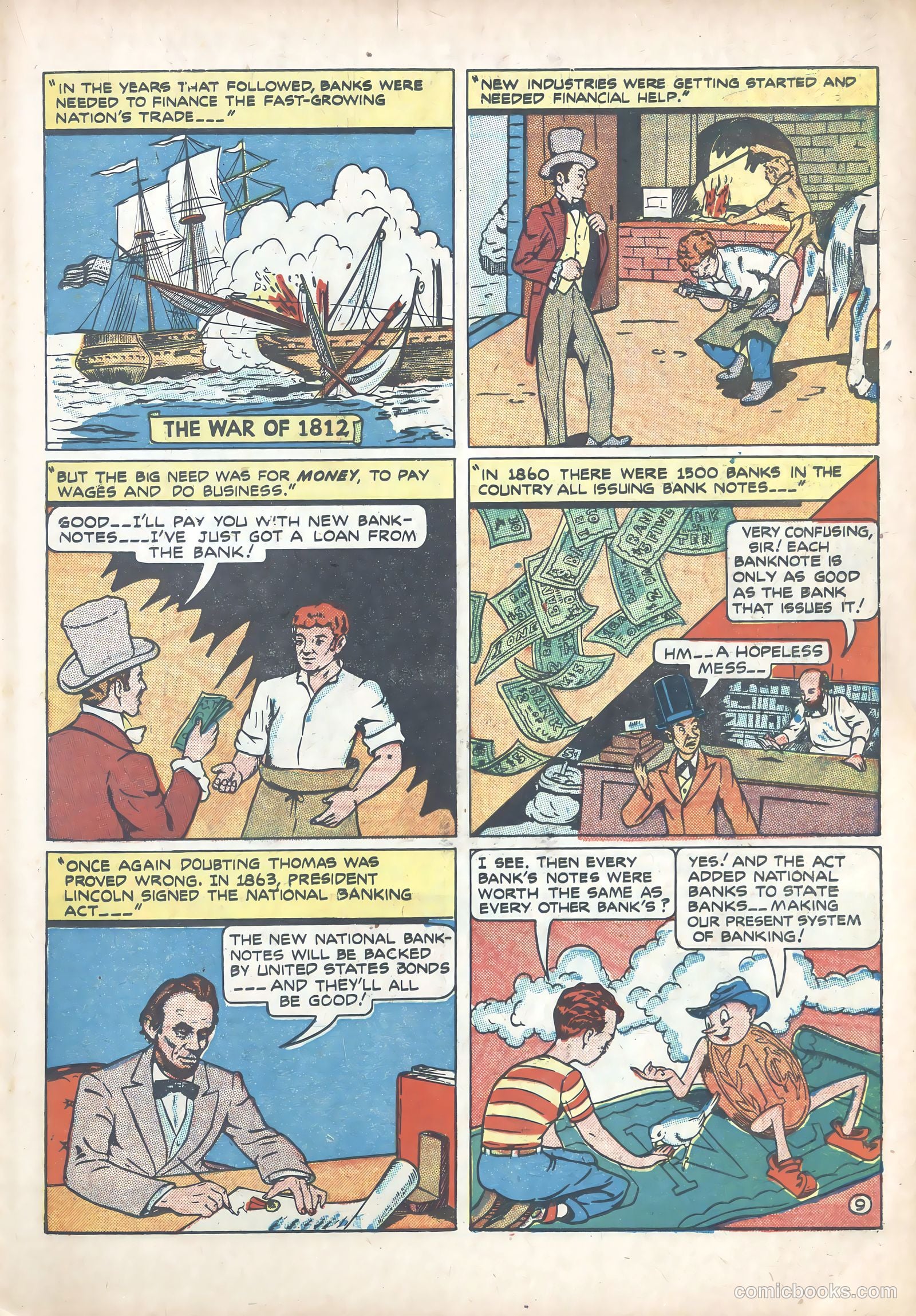 Peter Penny and His Magic Dollar #nn (1947) — page 9 of 15