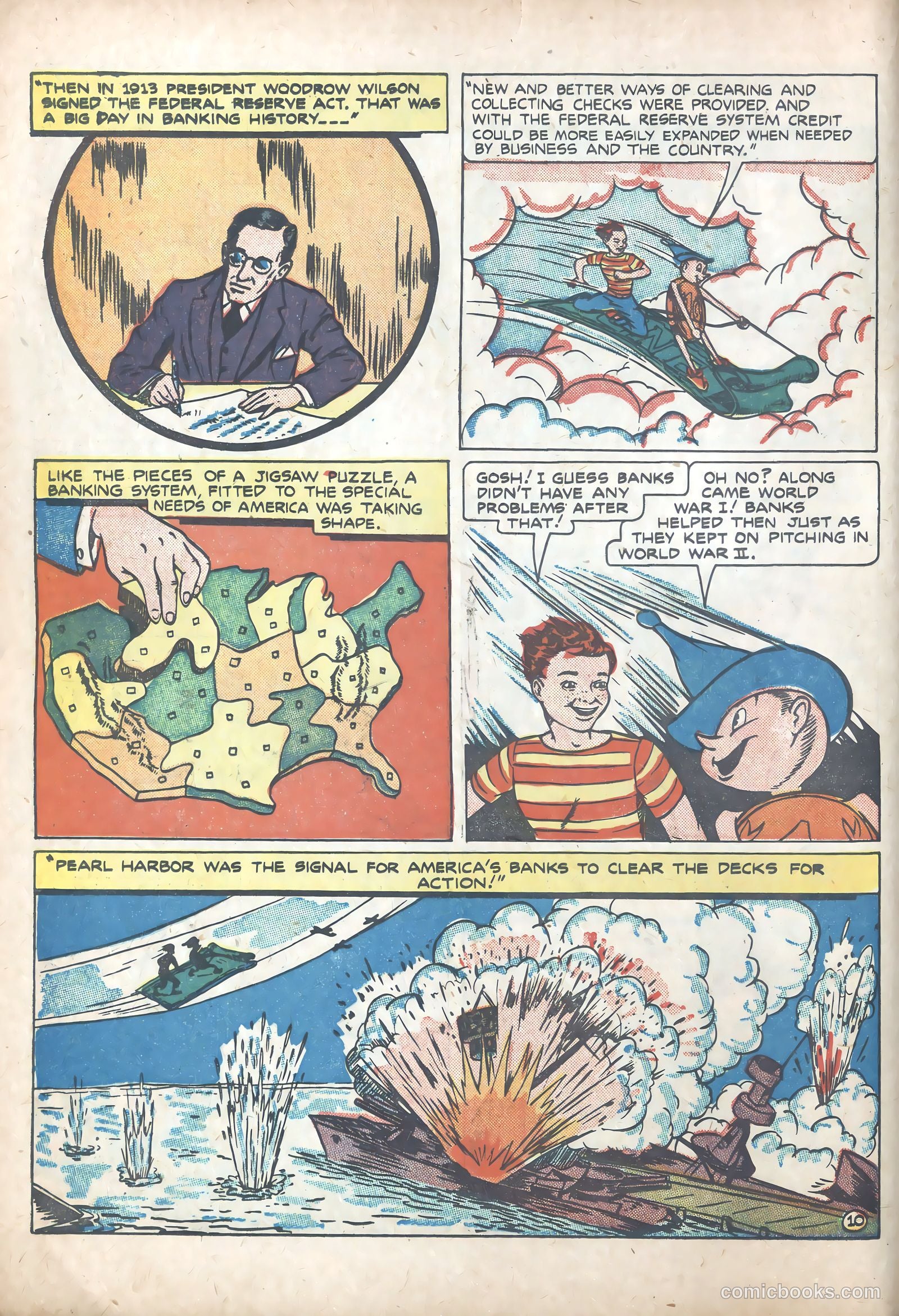 Peter Penny and His Magic Dollar #nn (1947) — page 10 of 15
