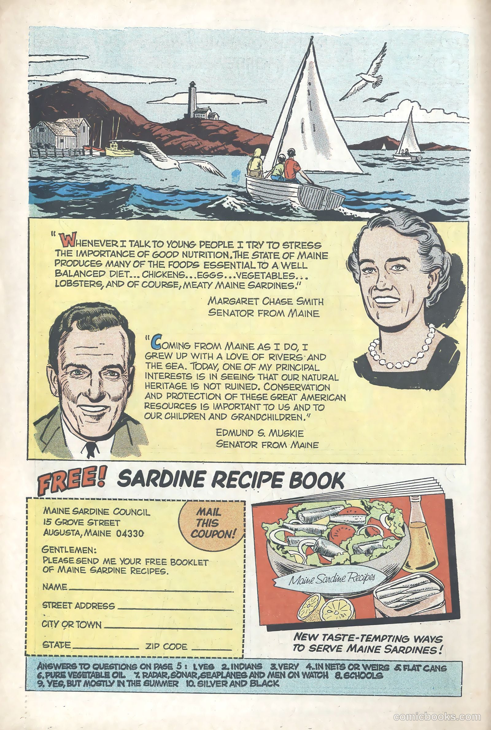 Ricky and Debbie in Sardineland #nn (1967) — page 6 of 12