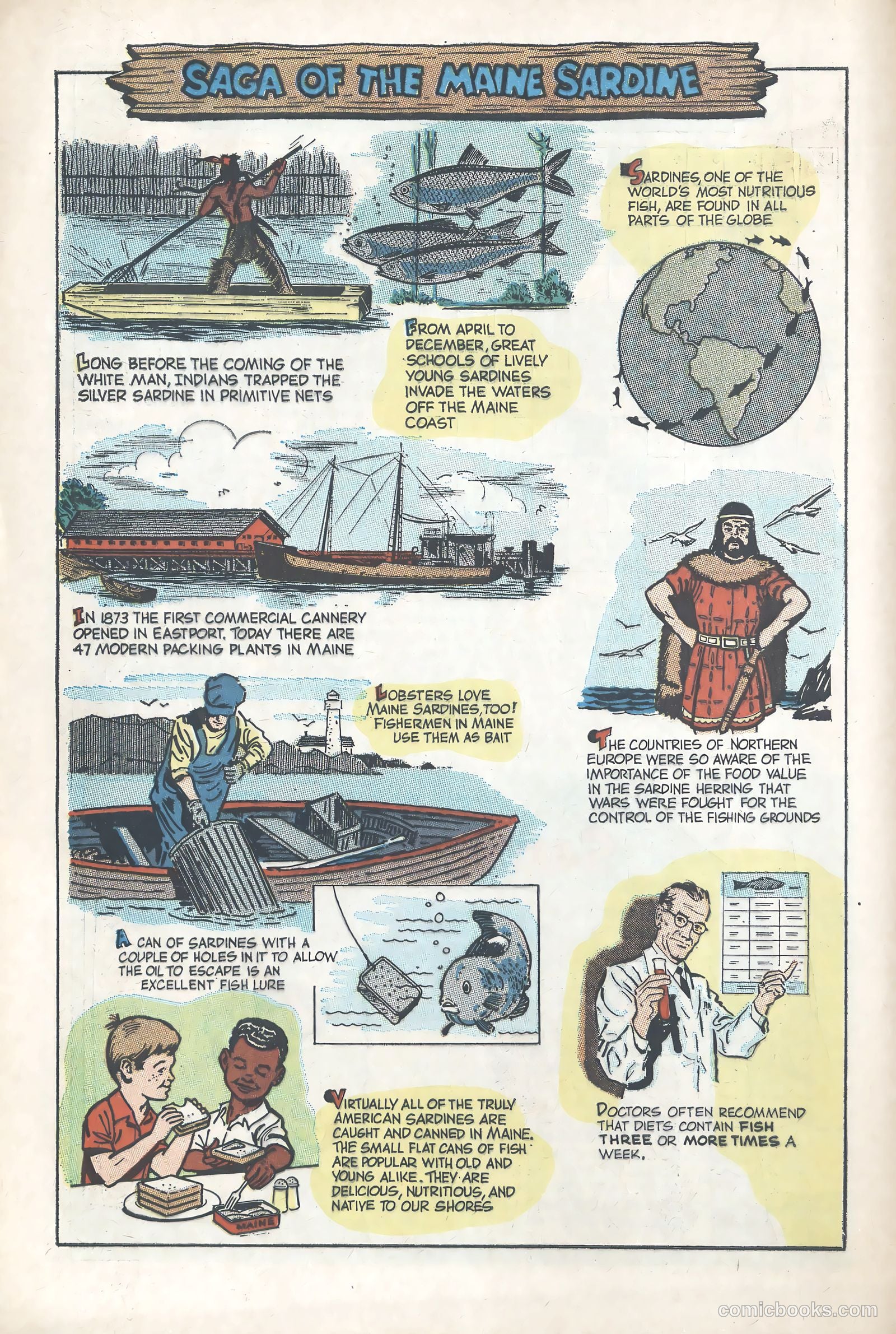 Ricky and Debbie in Sardineland #nn (1967) — page 8 of 12