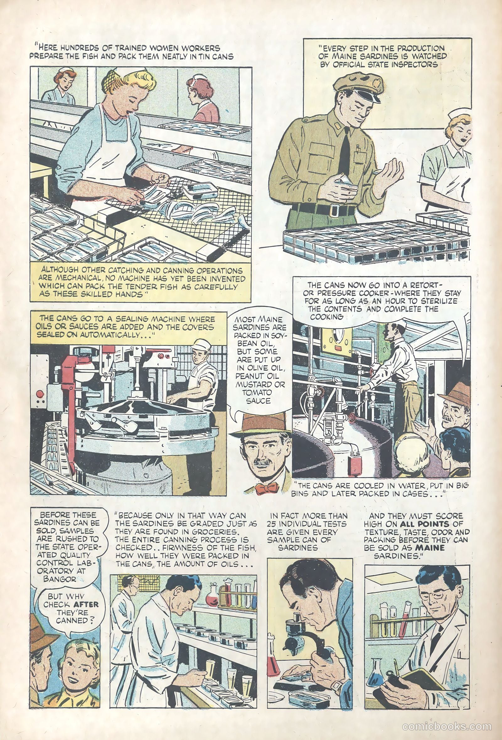 Ricky and Debbie in Sardineland #nn (1967) — page 10 of 12