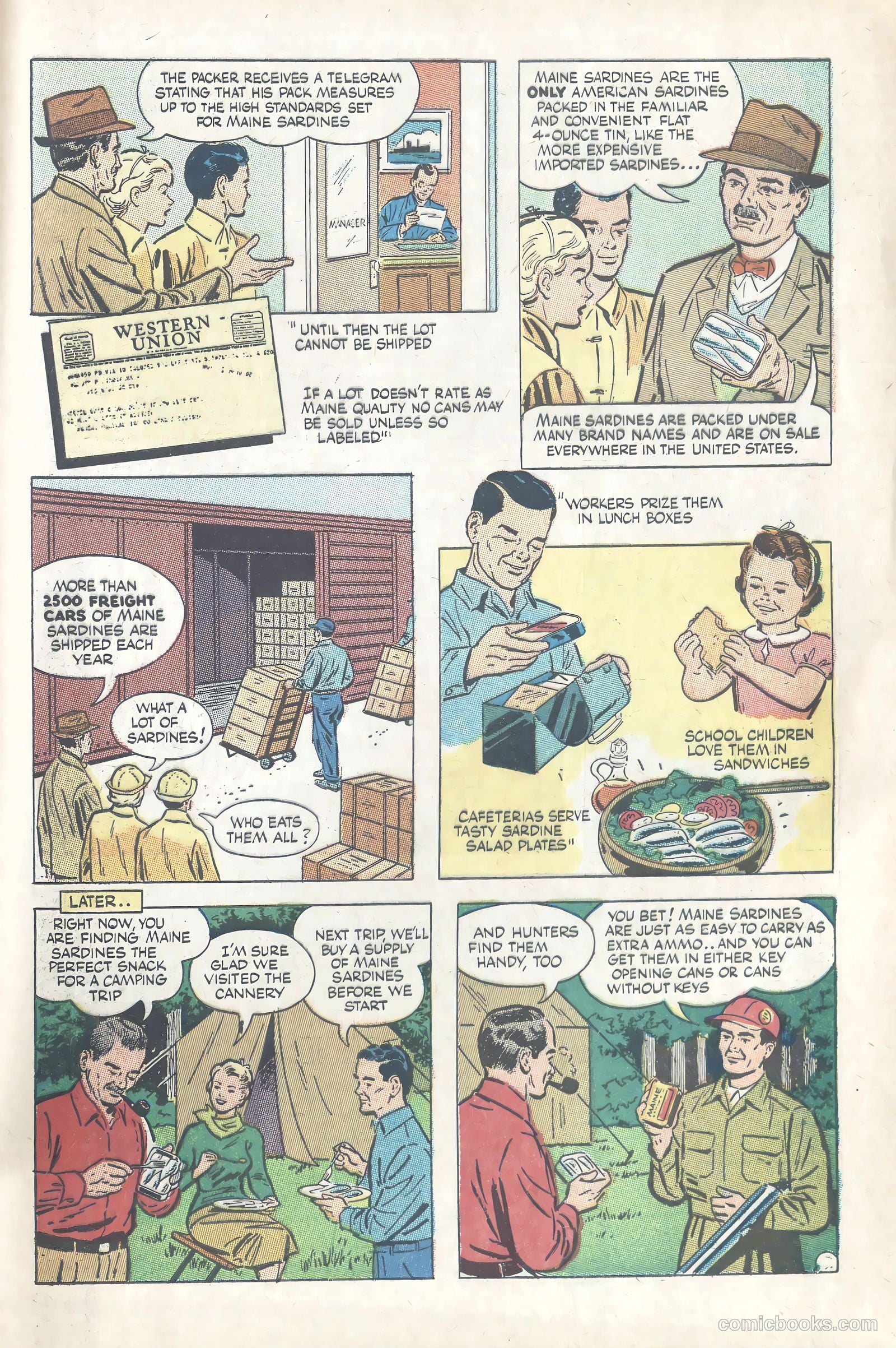 Ricky and Debbie in Sardineland #nn (1967) — page 11 of 12