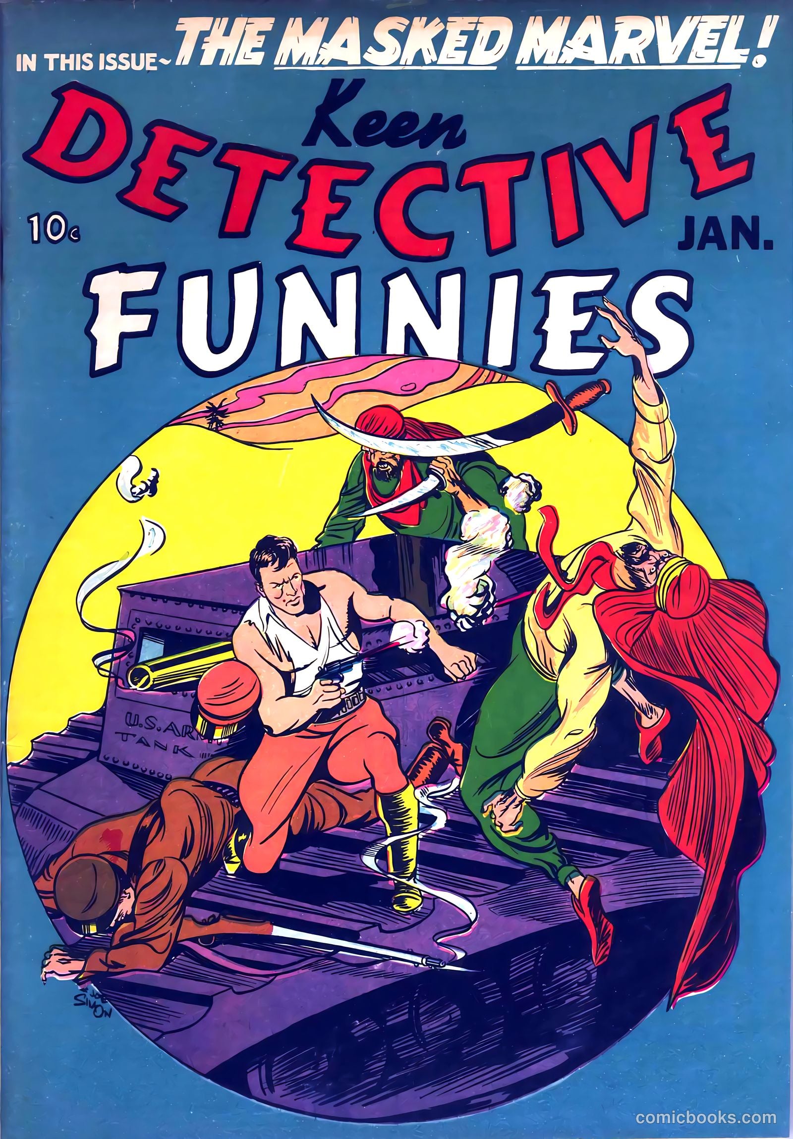 Keen Detective Funnies 17 v3 #1