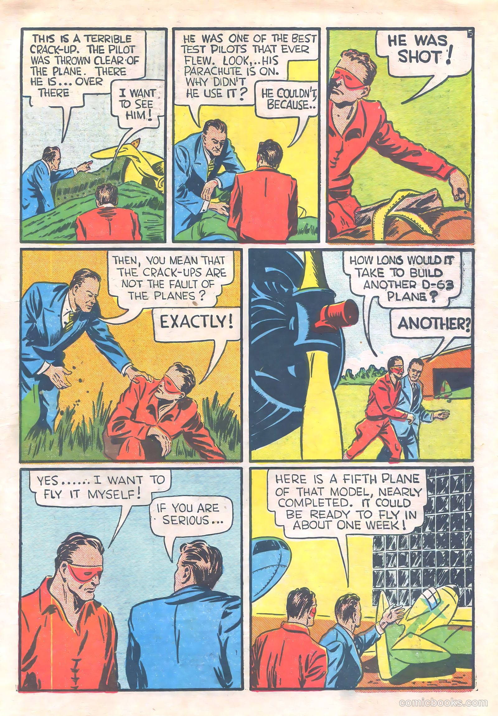 Keen Detective Funnies 17 v3 #1 — page 6 of 66