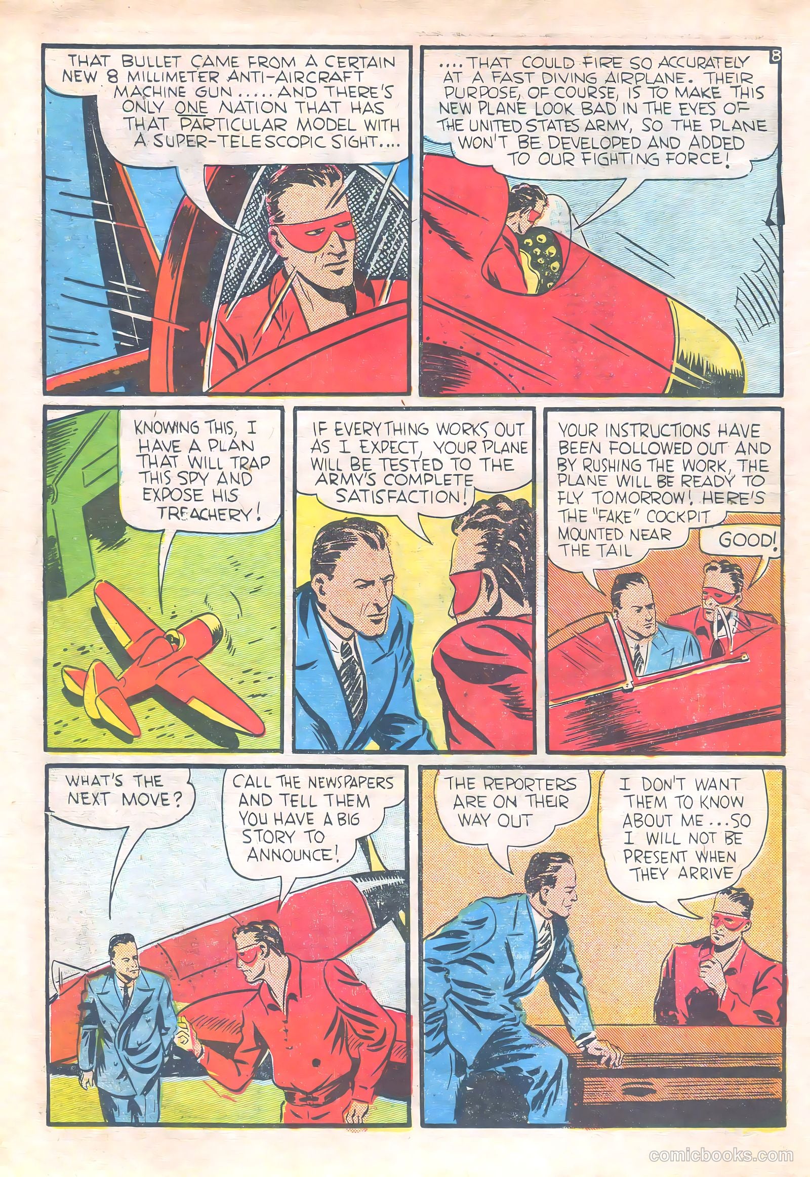 Keen Detective Funnies 17 v3 #1 — page 9 of 66